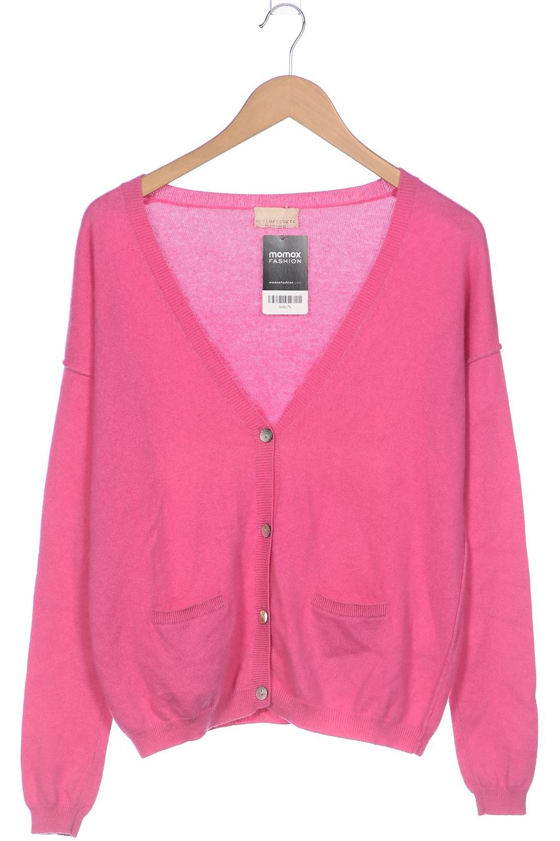 

FTC Cashmere Damen Strickjacke, pink, Gr. 38