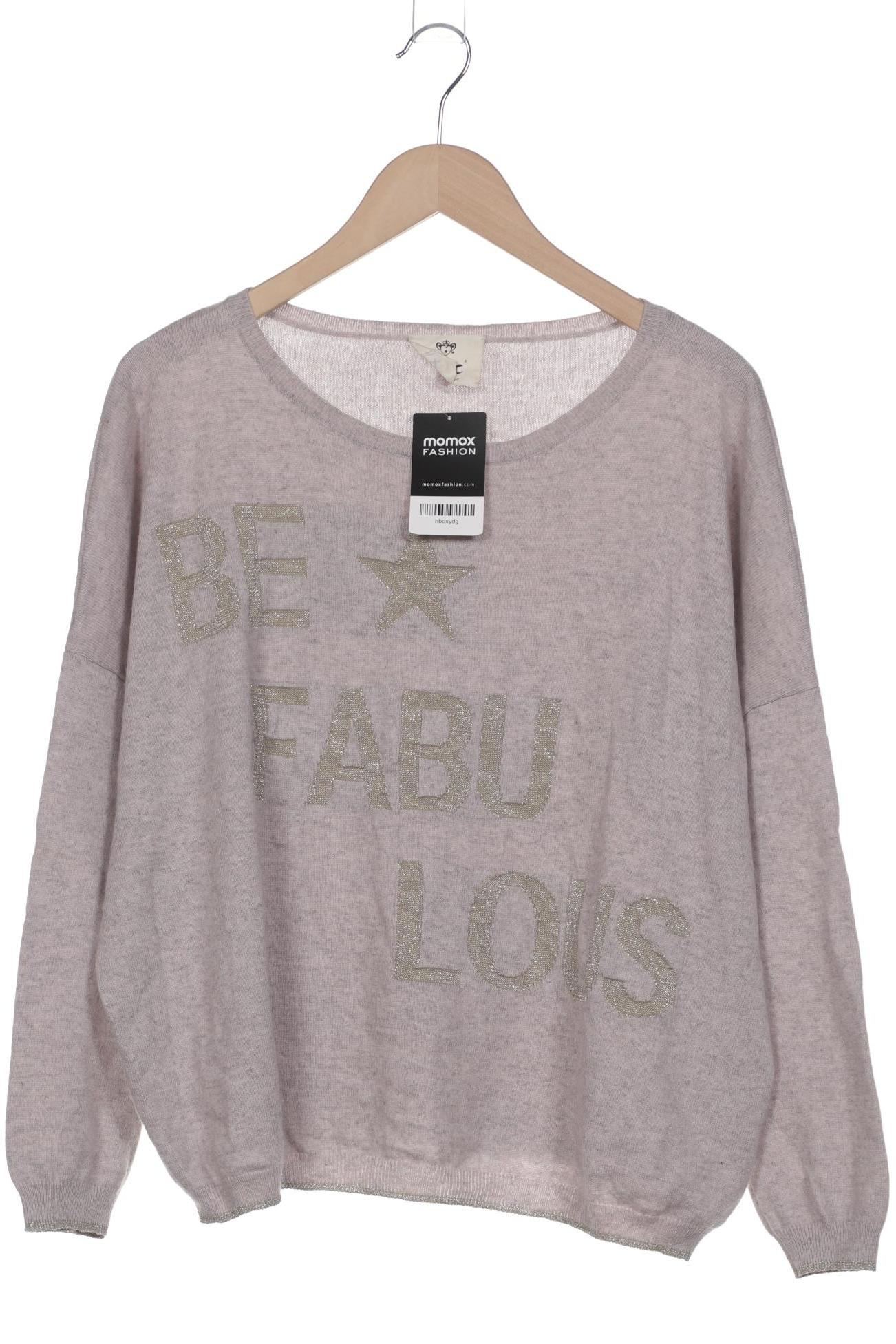

FTC Cashmere Damen Pullover, grau, Gr. 42