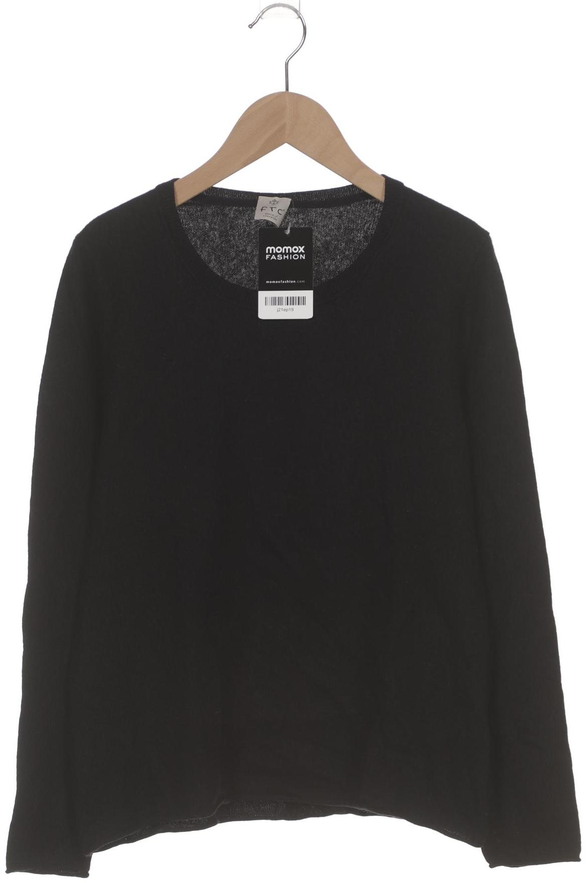 

FTC Cashmere Damen Pullover, schwarz, Gr. 42