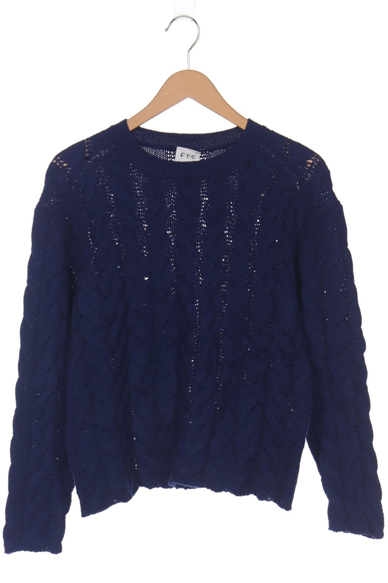 

FTC Cashmere Damen Pullover, marineblau, Gr. 38