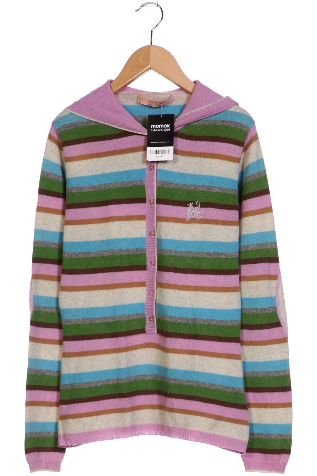 

FTC Cashmere Damen Kapuzenpullover, mehrfarbig, Gr. 38