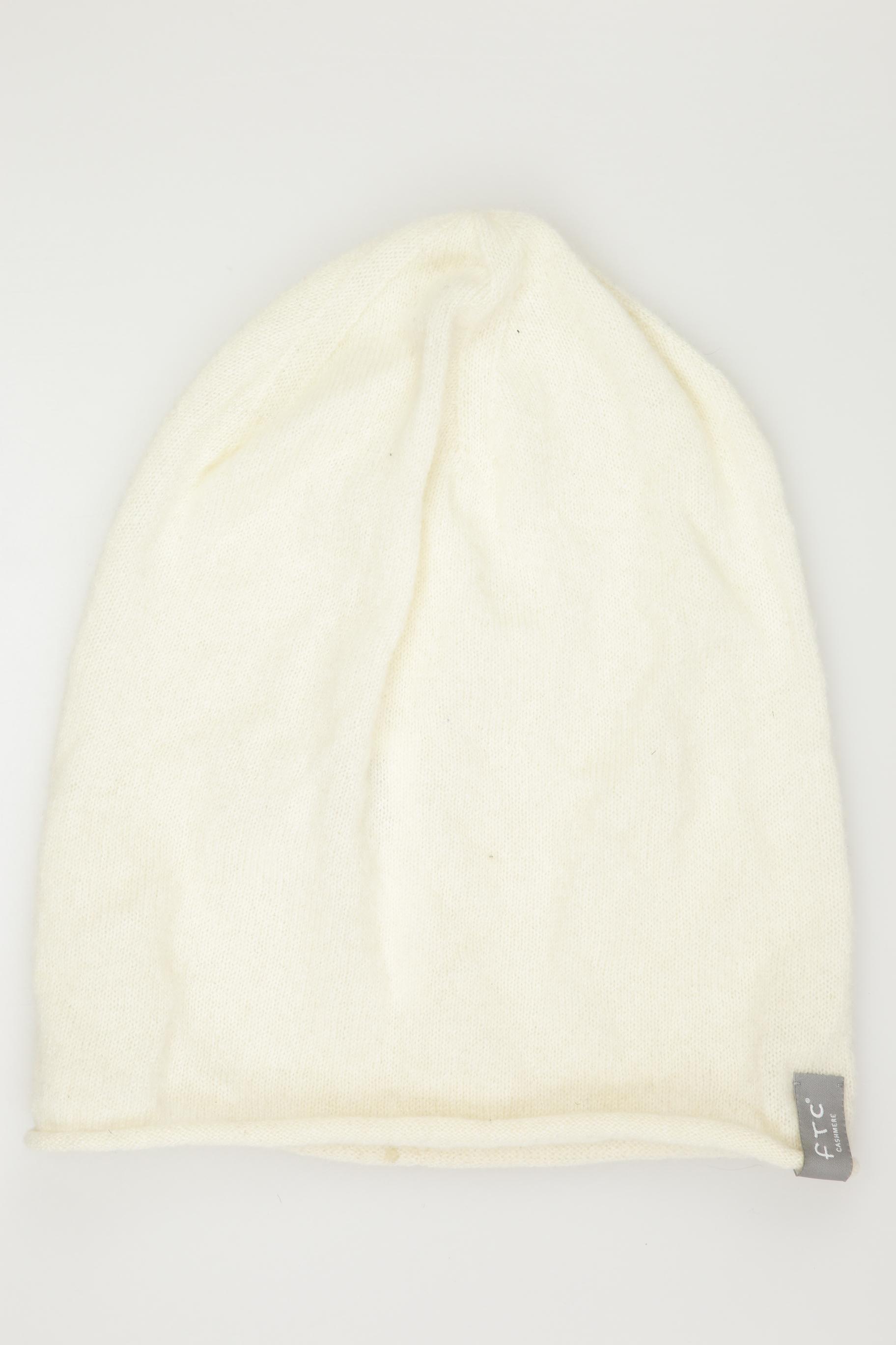 

FTC Cashmere Damen Hut/Mütze, cremeweiß, Gr. uni