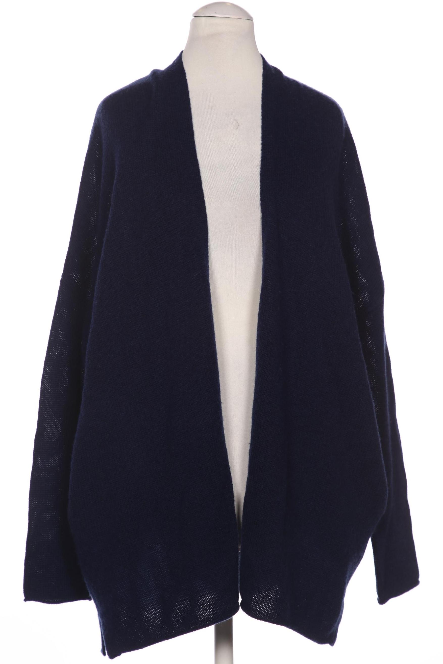 

FTC Cashmere Damen Strickjacke, marineblau, Gr. 34