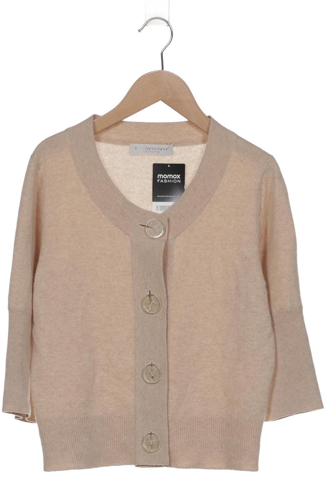 

FTC Cashmere Damen Strickjacke, beige, Gr. 38