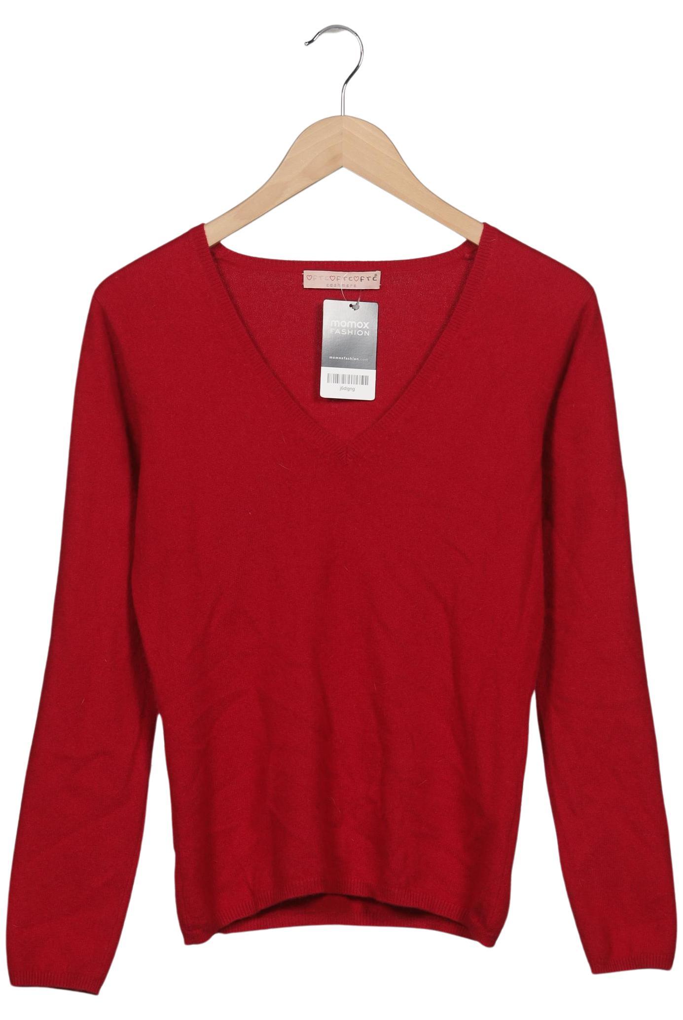 

FTC Cashmere Damen Pullover, rot, Gr. 42