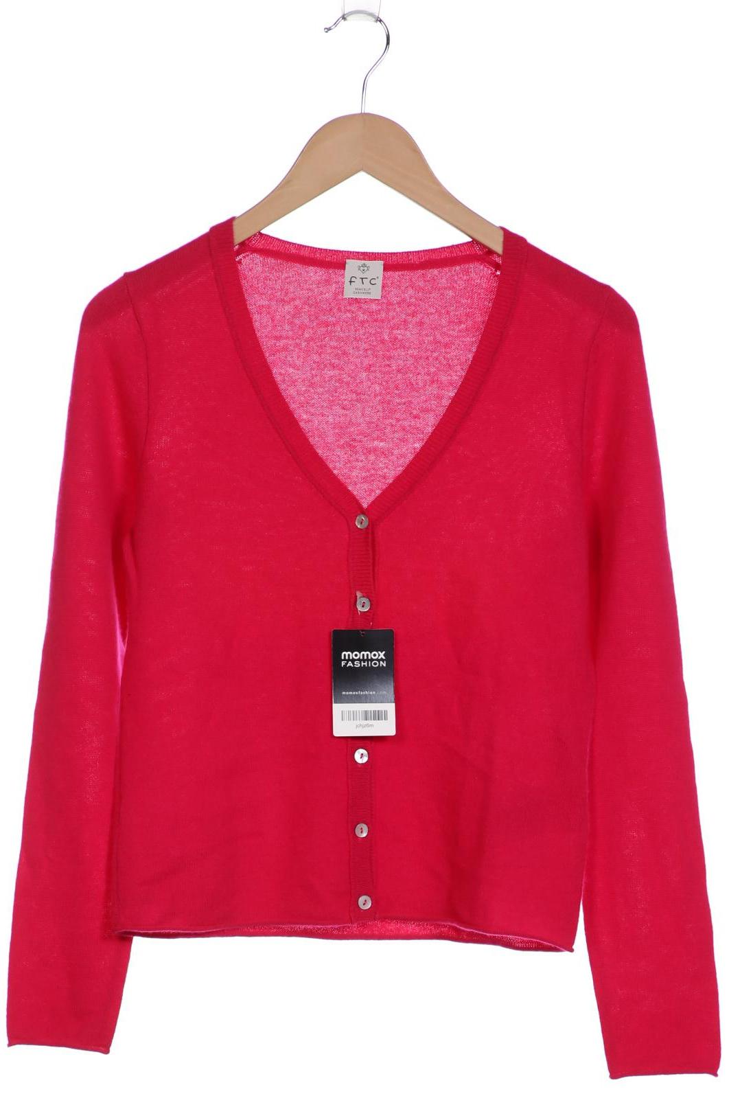 

FTC Cashmere Damen Strickjacke, pink, Gr. 36