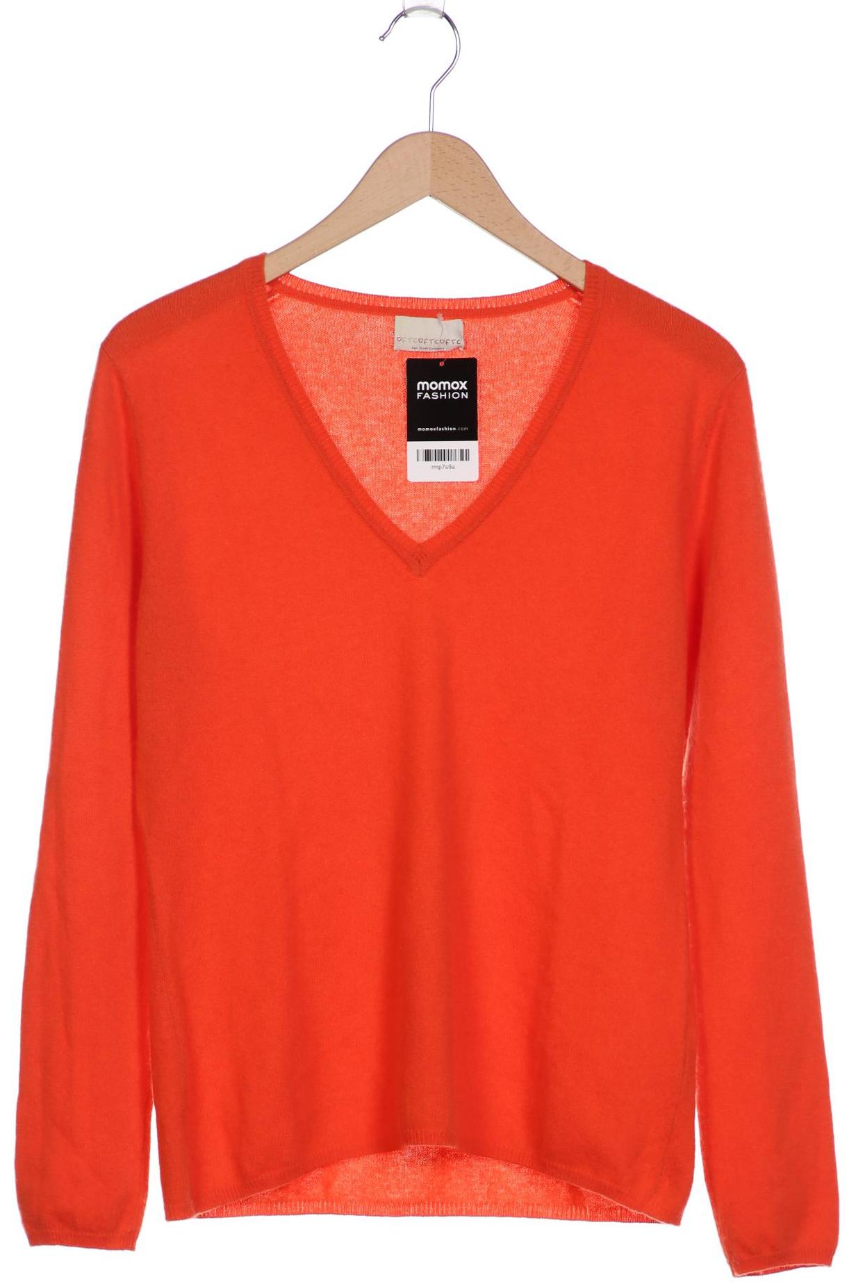

FTC Cashmere Damen Pullover, orange, Gr. 44