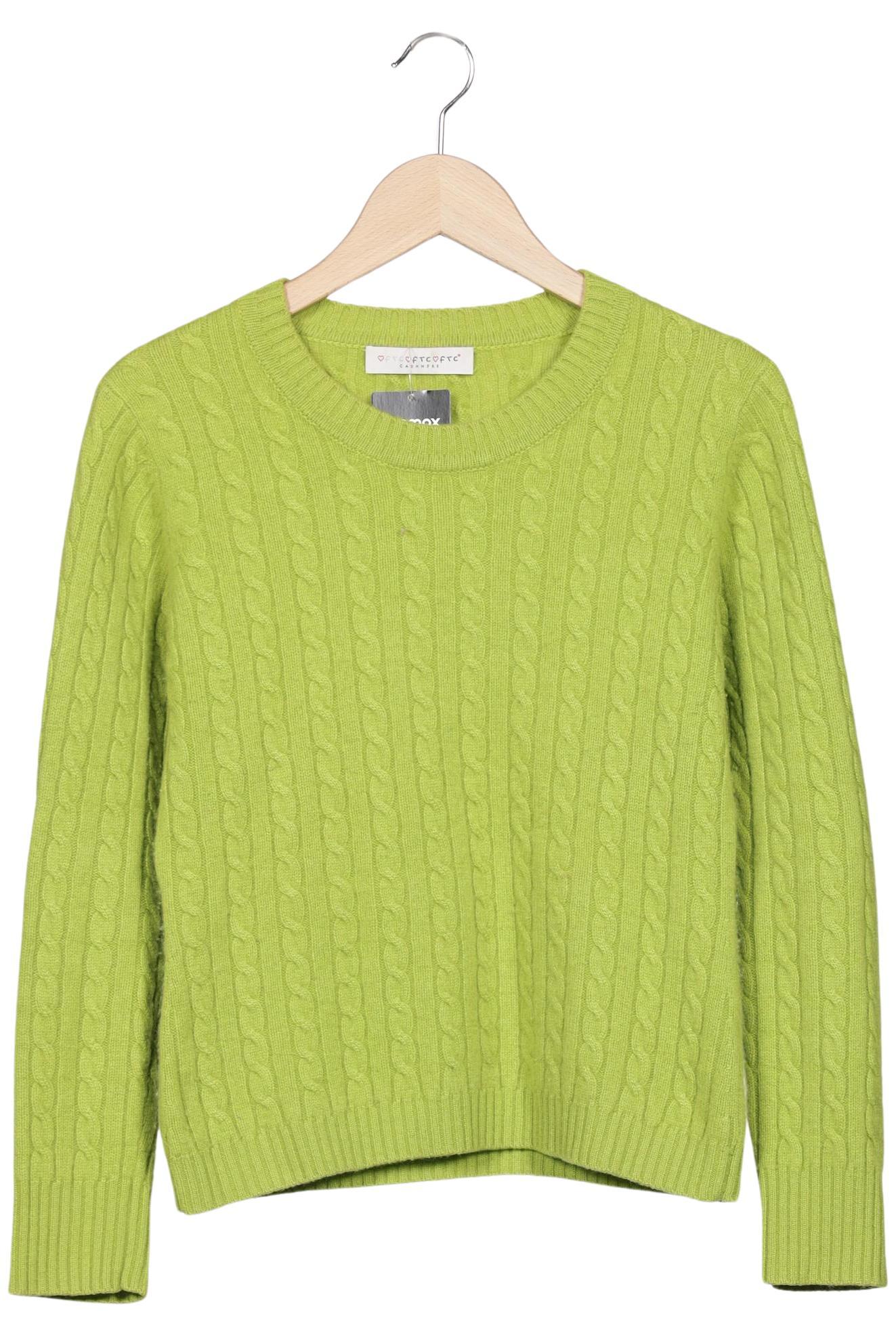 

FTC Cashmere Damen Pullover, hellgrün, Gr. 38