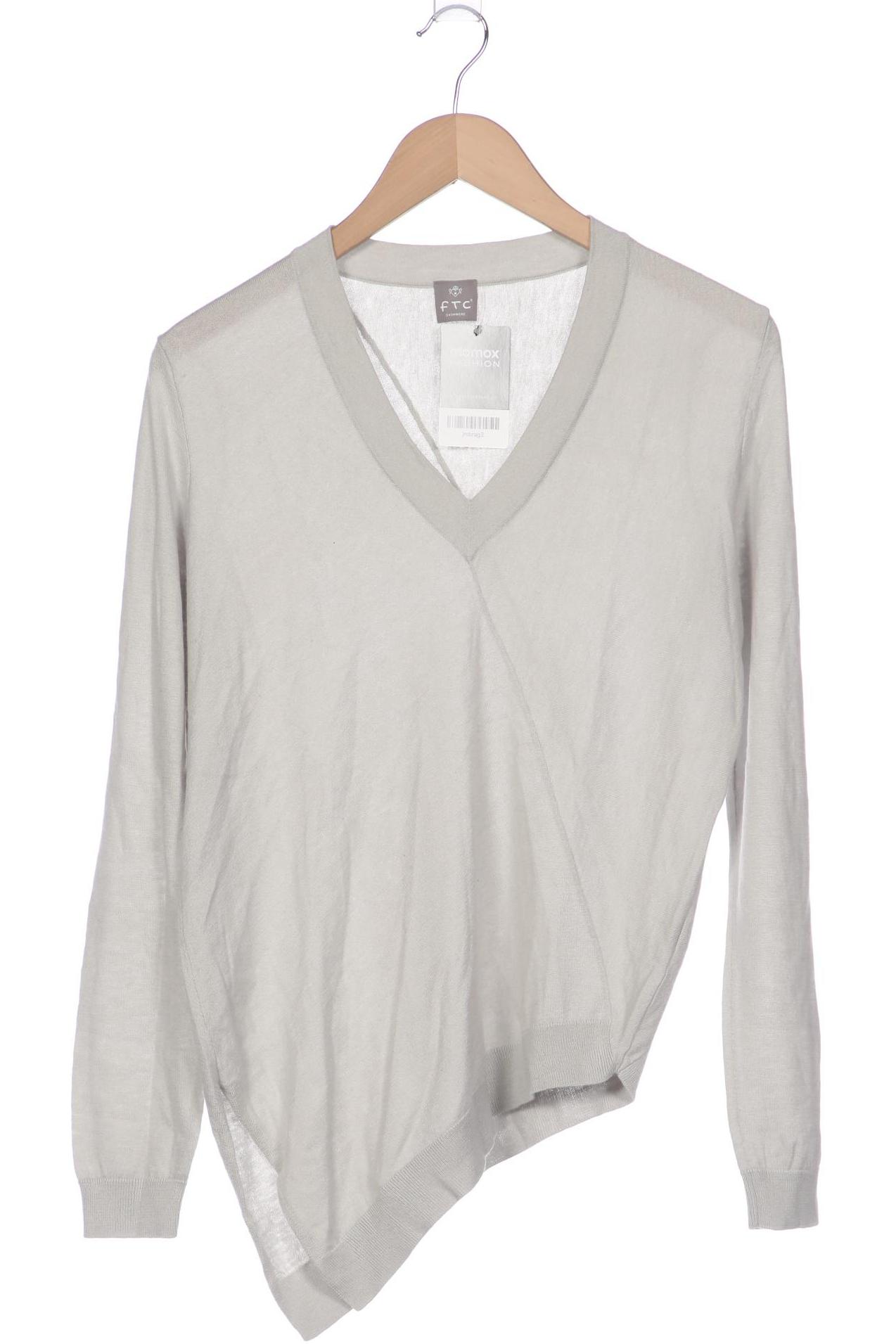 

FTC Cashmere Damen Pullover, grau, Gr. 38