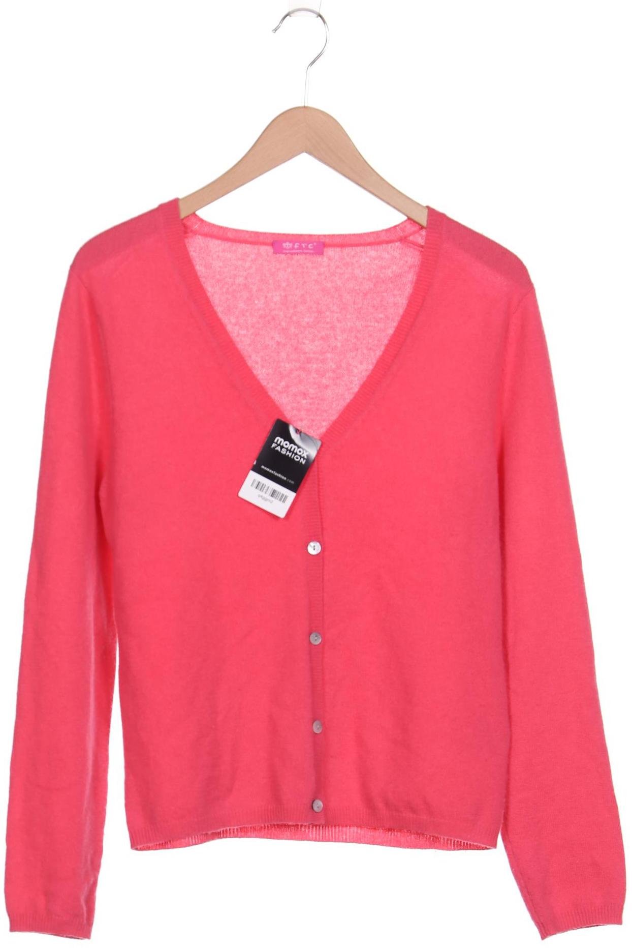 

FTC Cashmere Damen Strickjacke, pink, Gr. 44