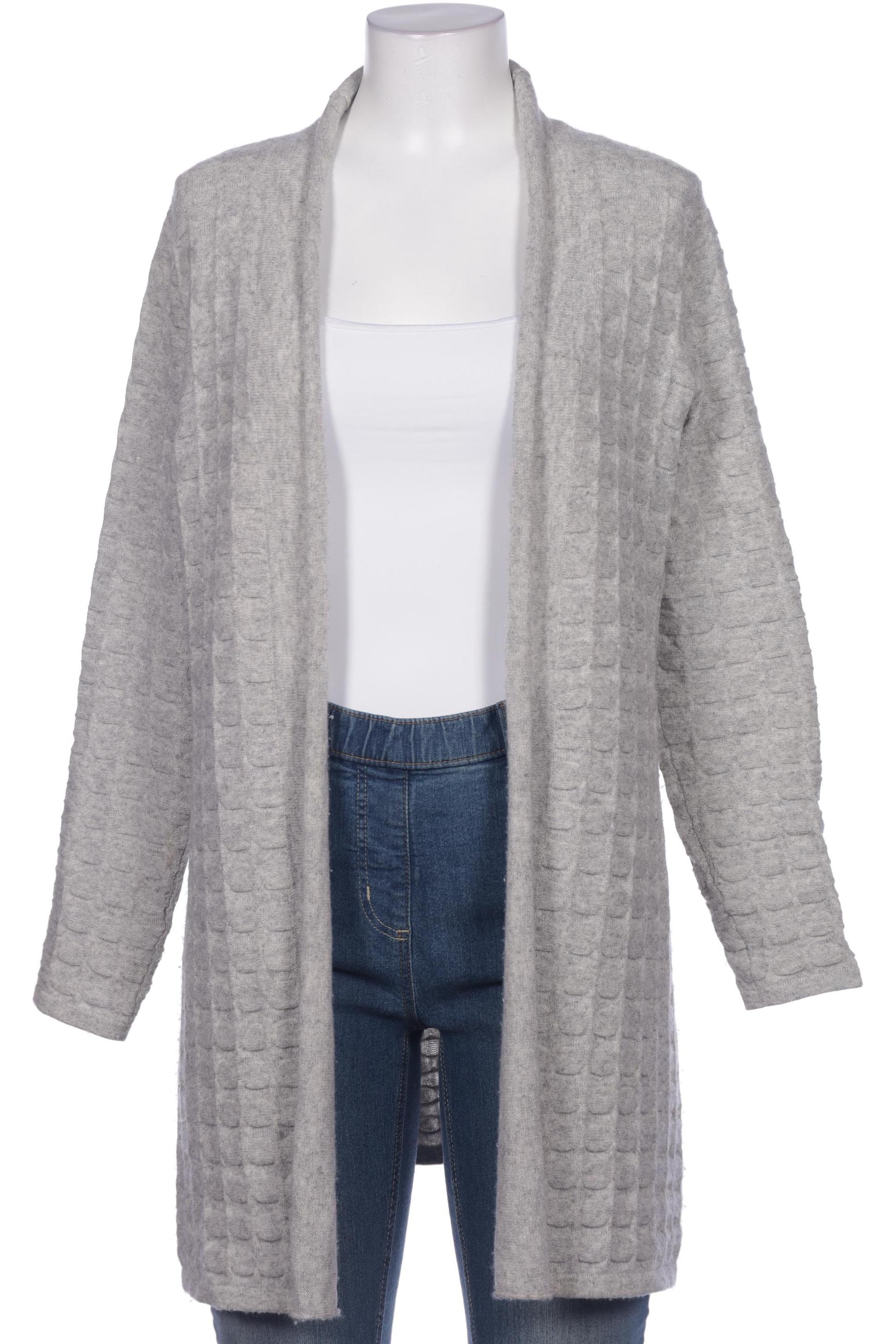 

FTC Cashmere Damen Strickjacke, grau, Gr. 38