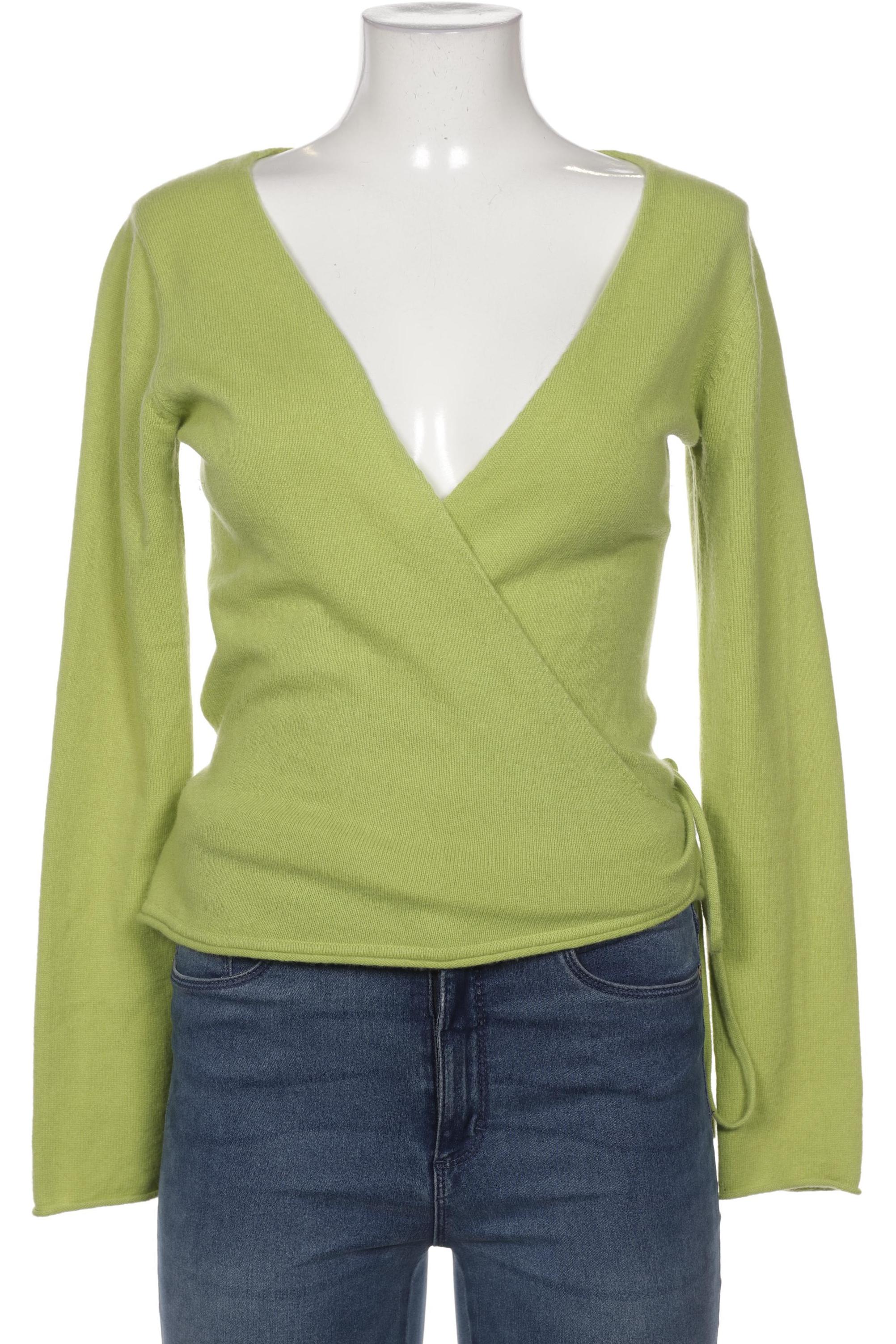 

FTC Cashmere Damen Strickjacke, hellgrün, Gr. 42