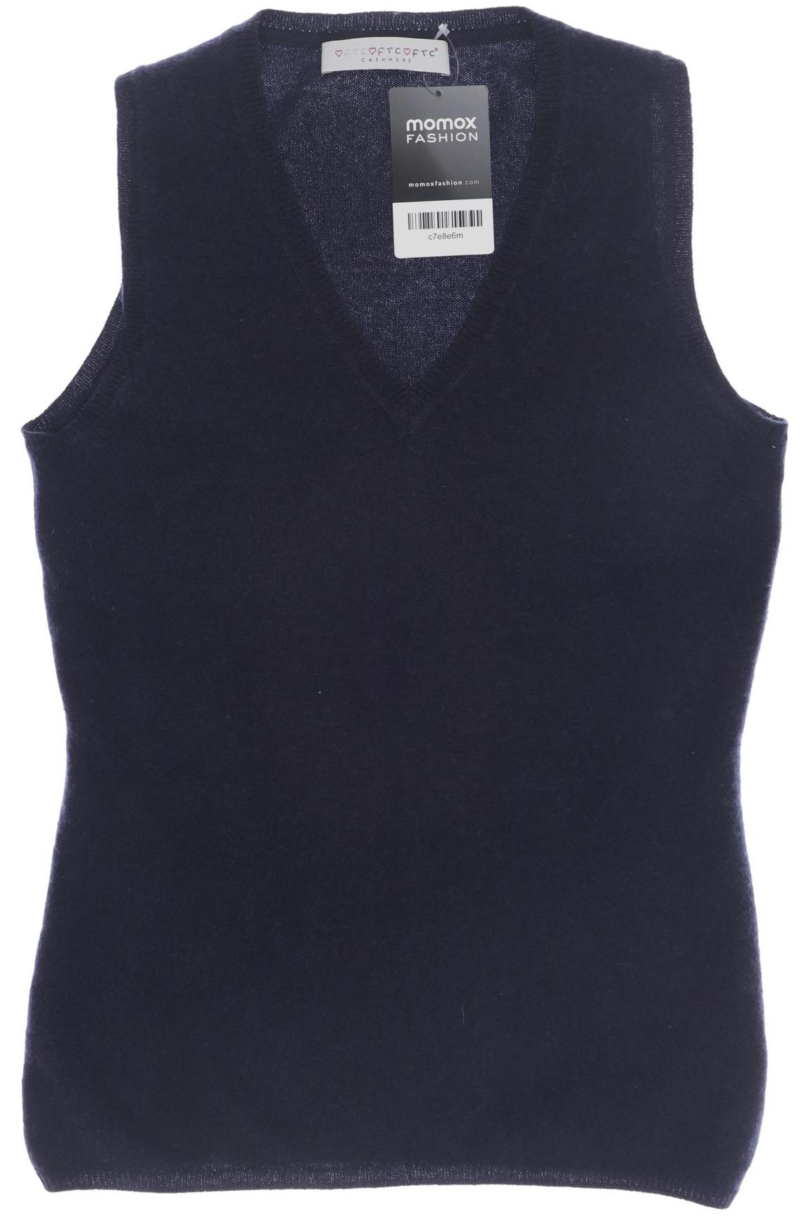 

FTC Cashmere Damen Pullover, marineblau, Gr. 34