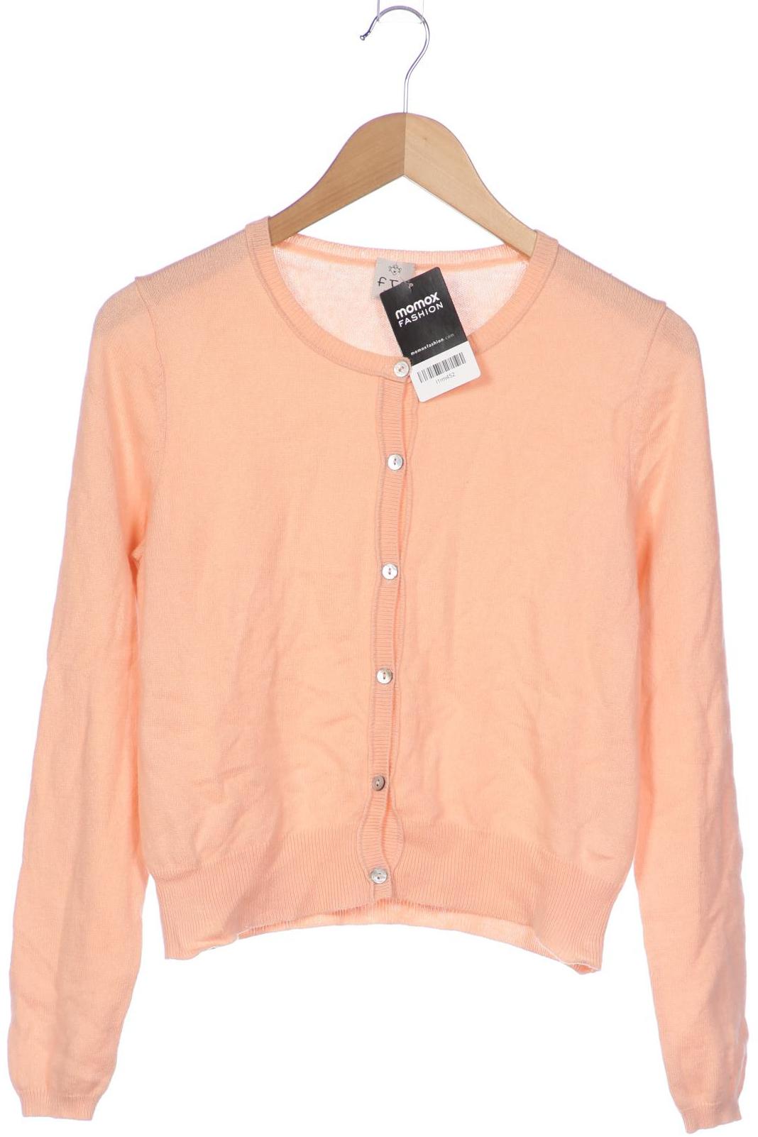 

FTC Cashmere Damen Strickjacke, orange, Gr. 42
