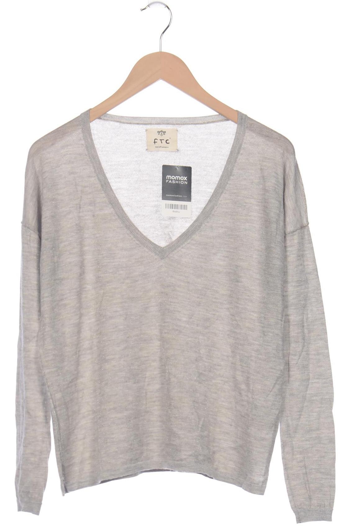 

FTC Cashmere Damen Pullover, grau, Gr. 36
