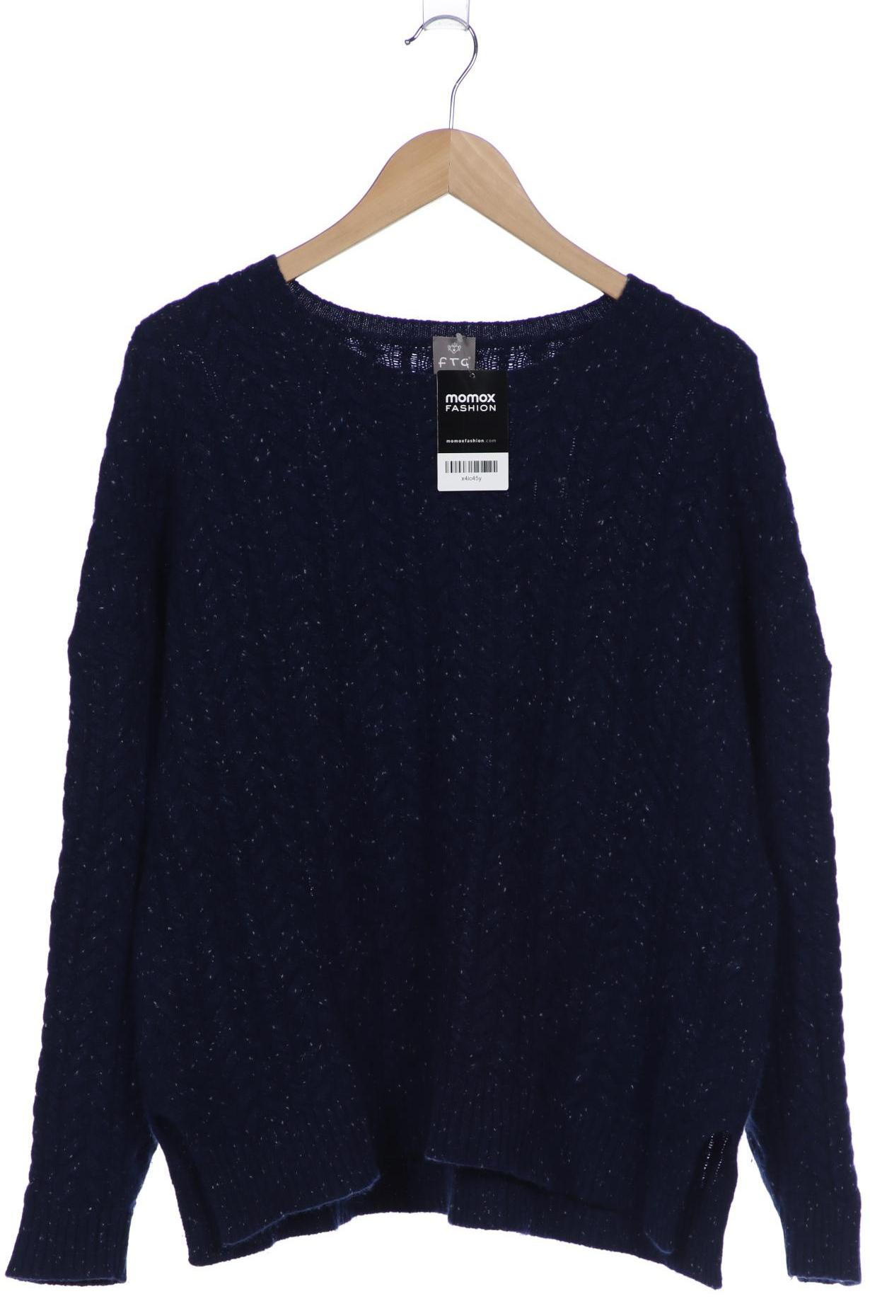 

FTC Cashmere Damen Pullover, marineblau, Gr. 38