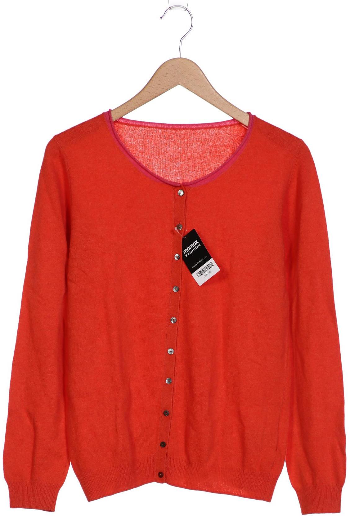 

FTC Cashmere Damen Strickjacke, rot, Gr. 42