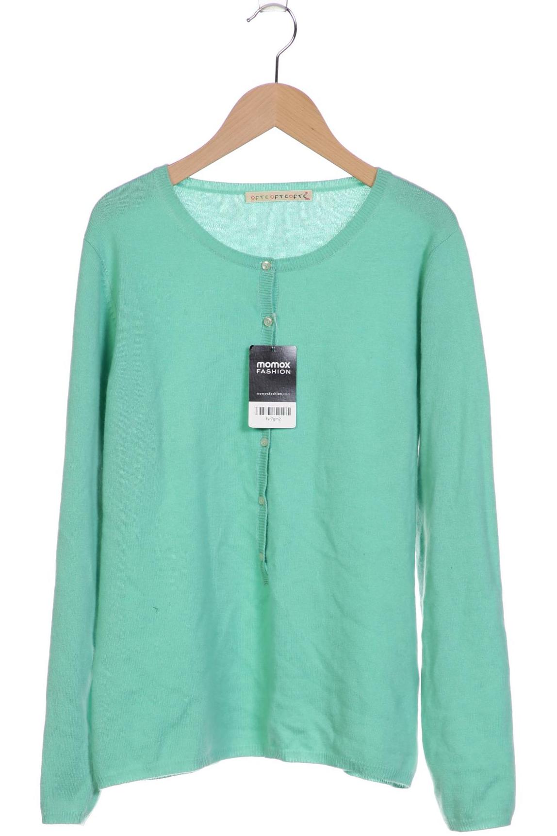 

FTC Cashmere Damen Pullover, türkis, Gr. 46