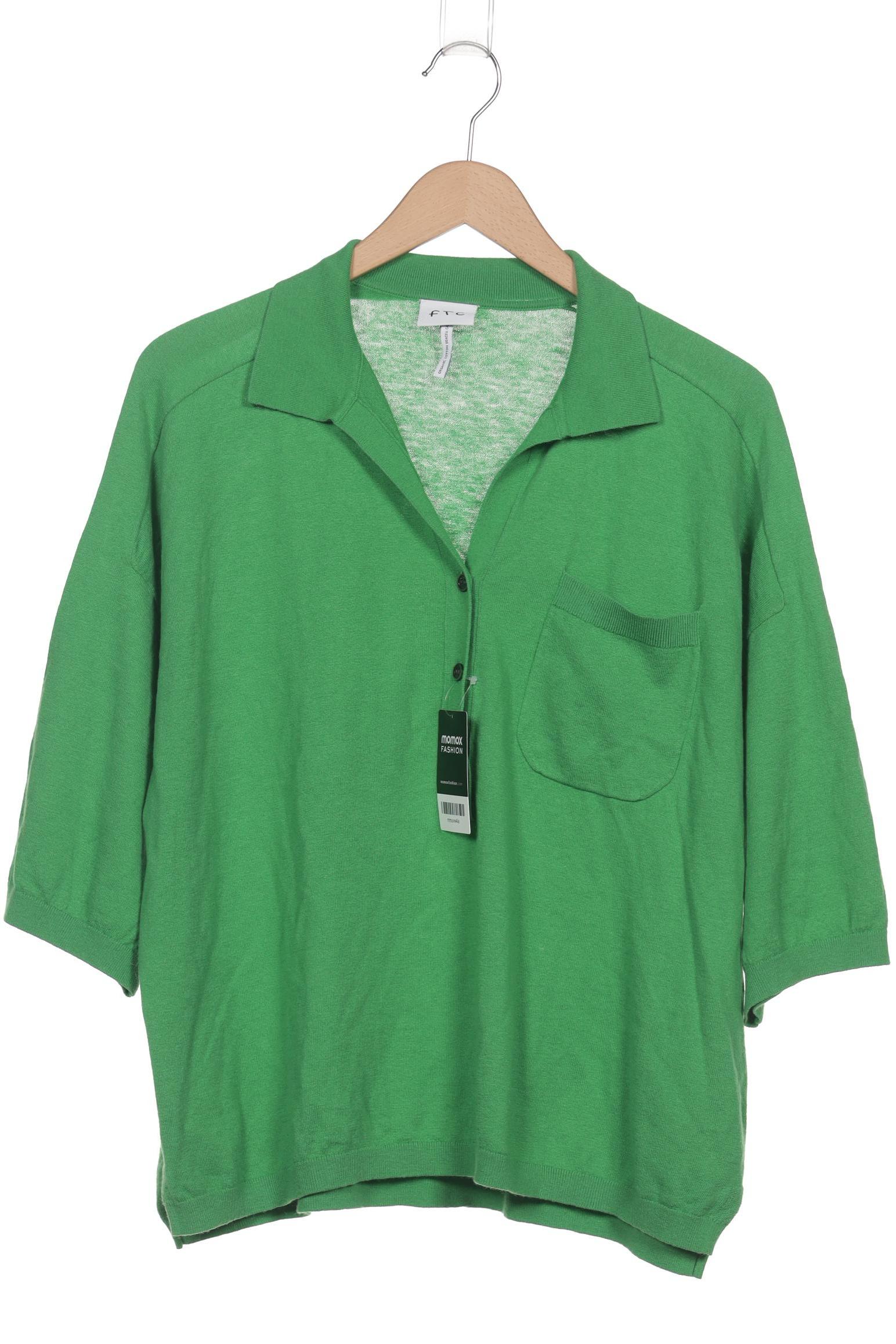 

FTC Cashmere Damen Pullover, grün, Gr. 42