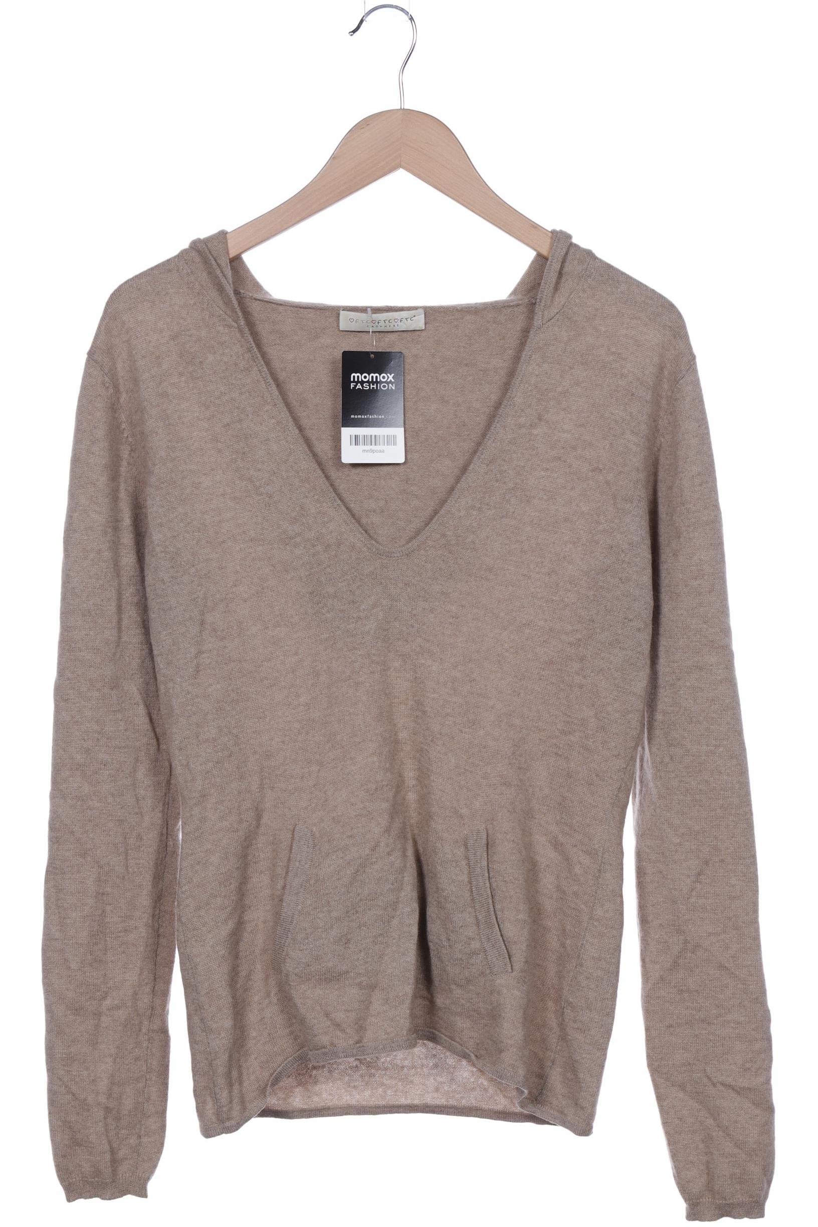 

FTC Cashmere Damen Kapuzenpullover, braun, Gr. 42