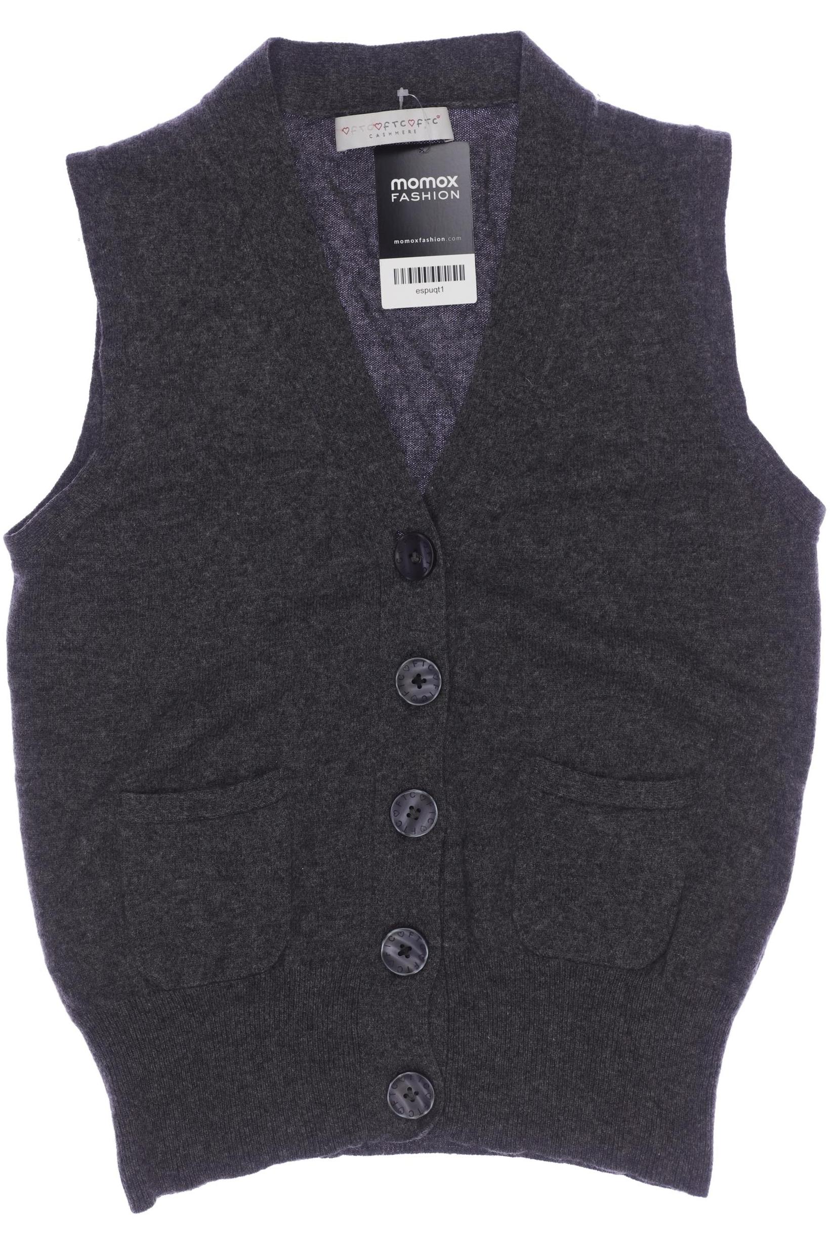 

FTC Cashmere Damen Weste, grau, Gr. 38