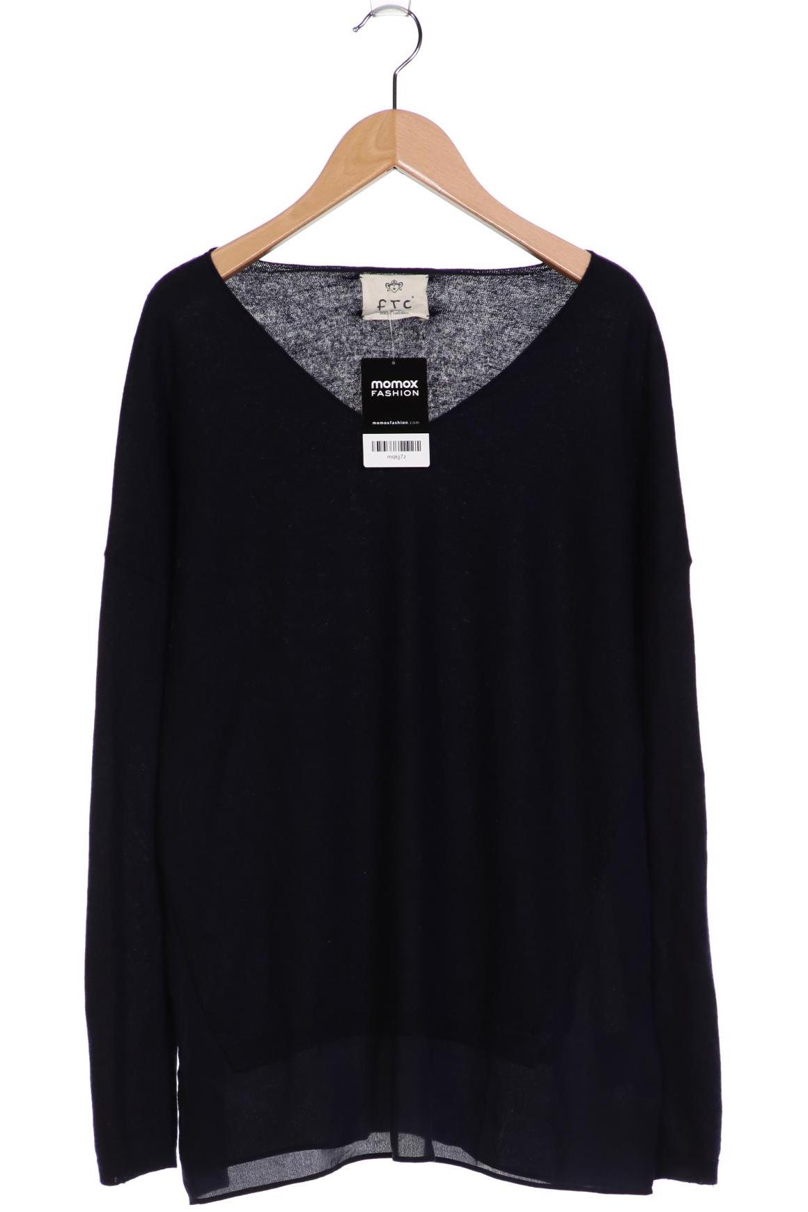 

FTC Cashmere Damen Pullover, marineblau, Gr. 36