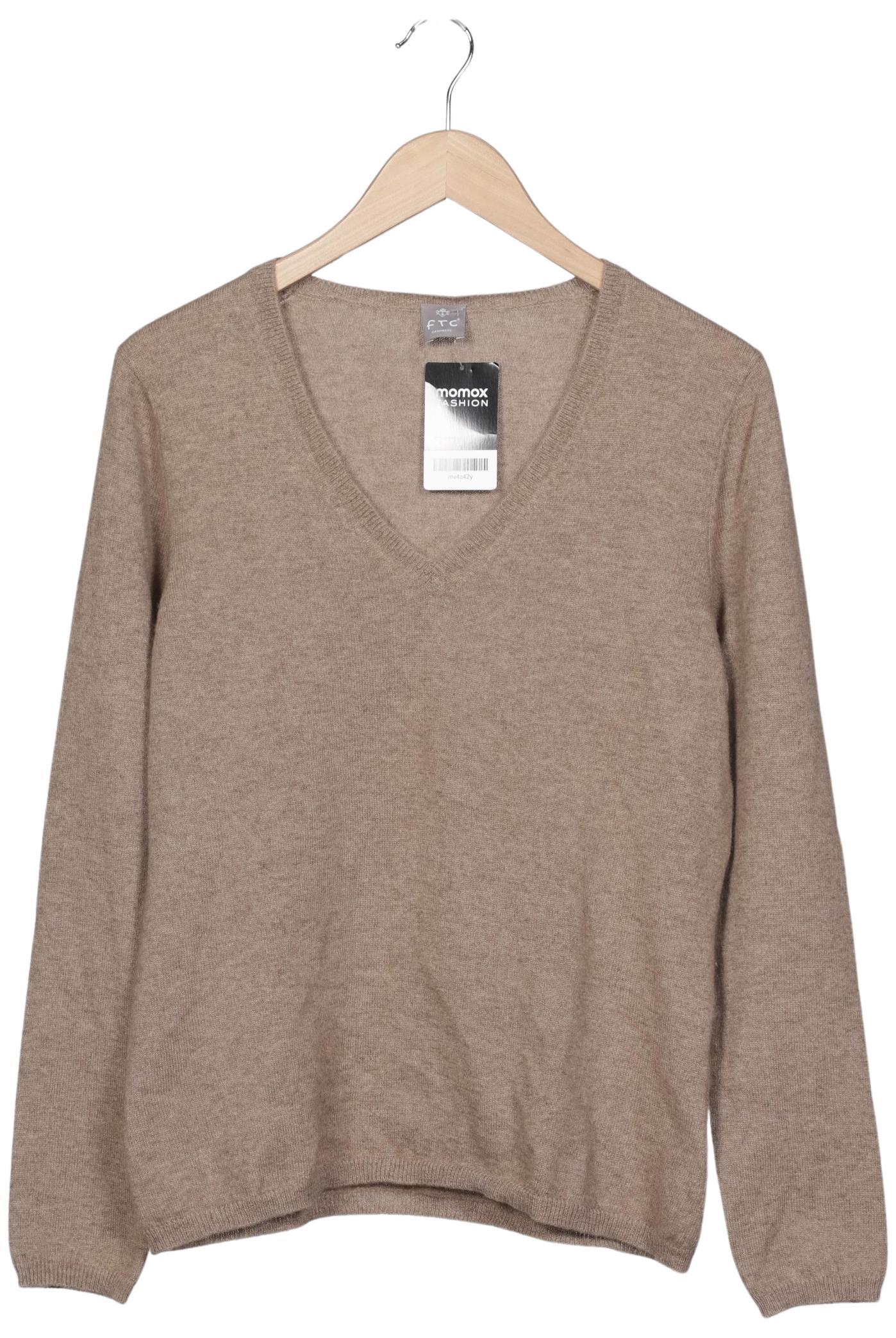 

FTC Cashmere Damen Pullover, beige, Gr. 44