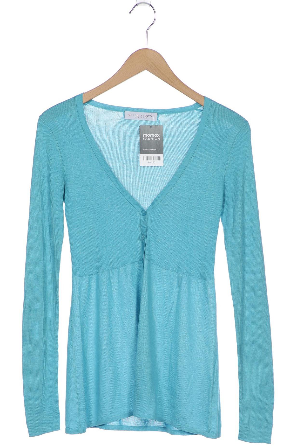 

FTC Cashmere Damen Strickjacke, blau