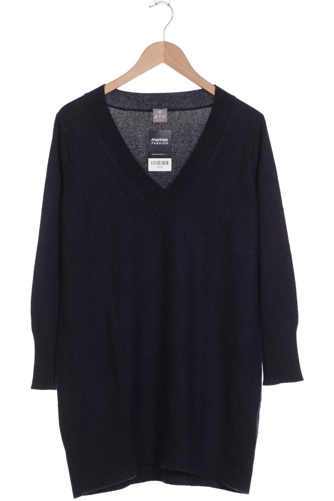 

FTC Cashmere Damen Pullover, marineblau
