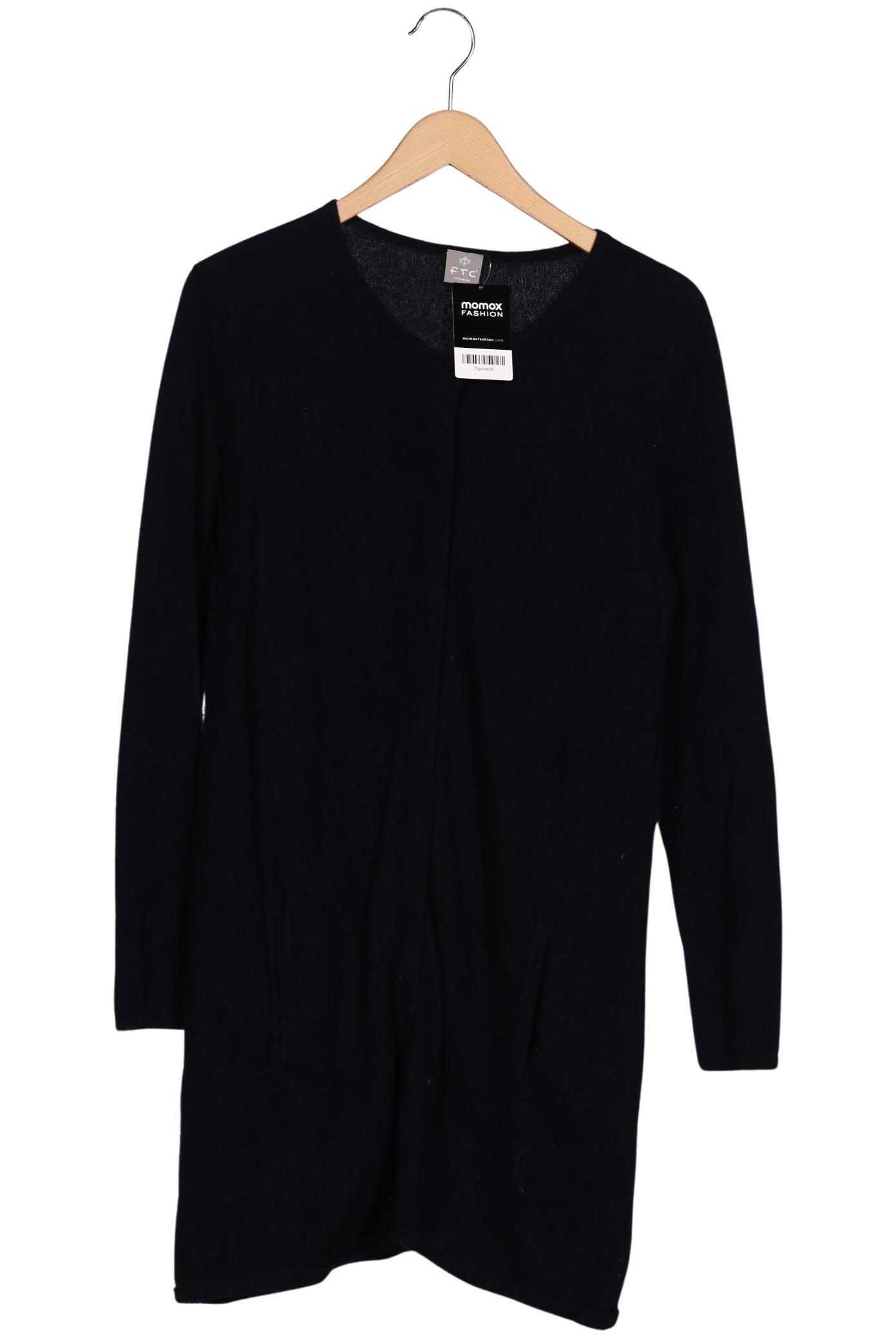 

FTC Cashmere Damen Strickjacke, marineblau, Gr. 42