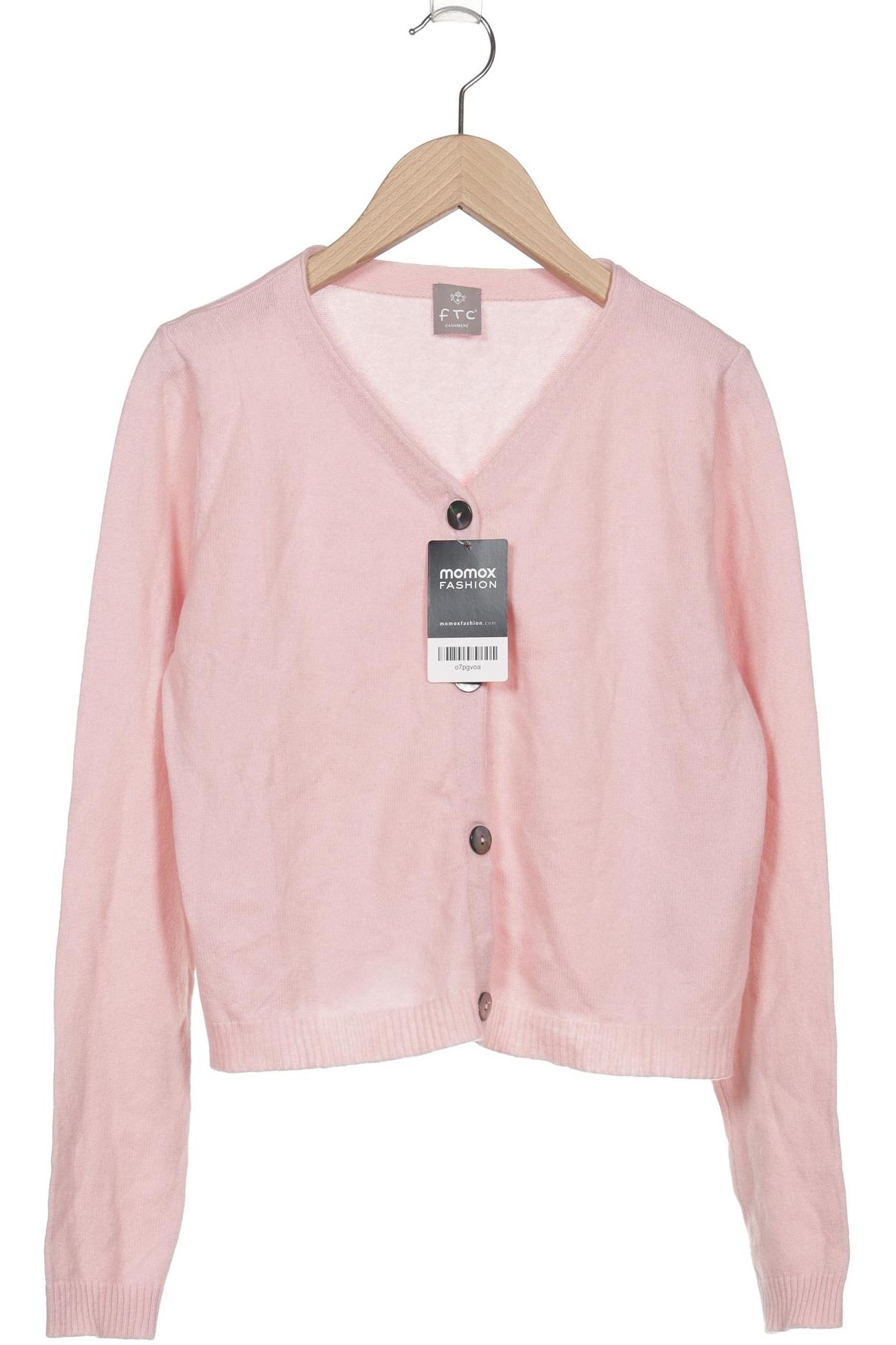 

FTC Cashmere Damen Strickjacke, pink, Gr. 36
