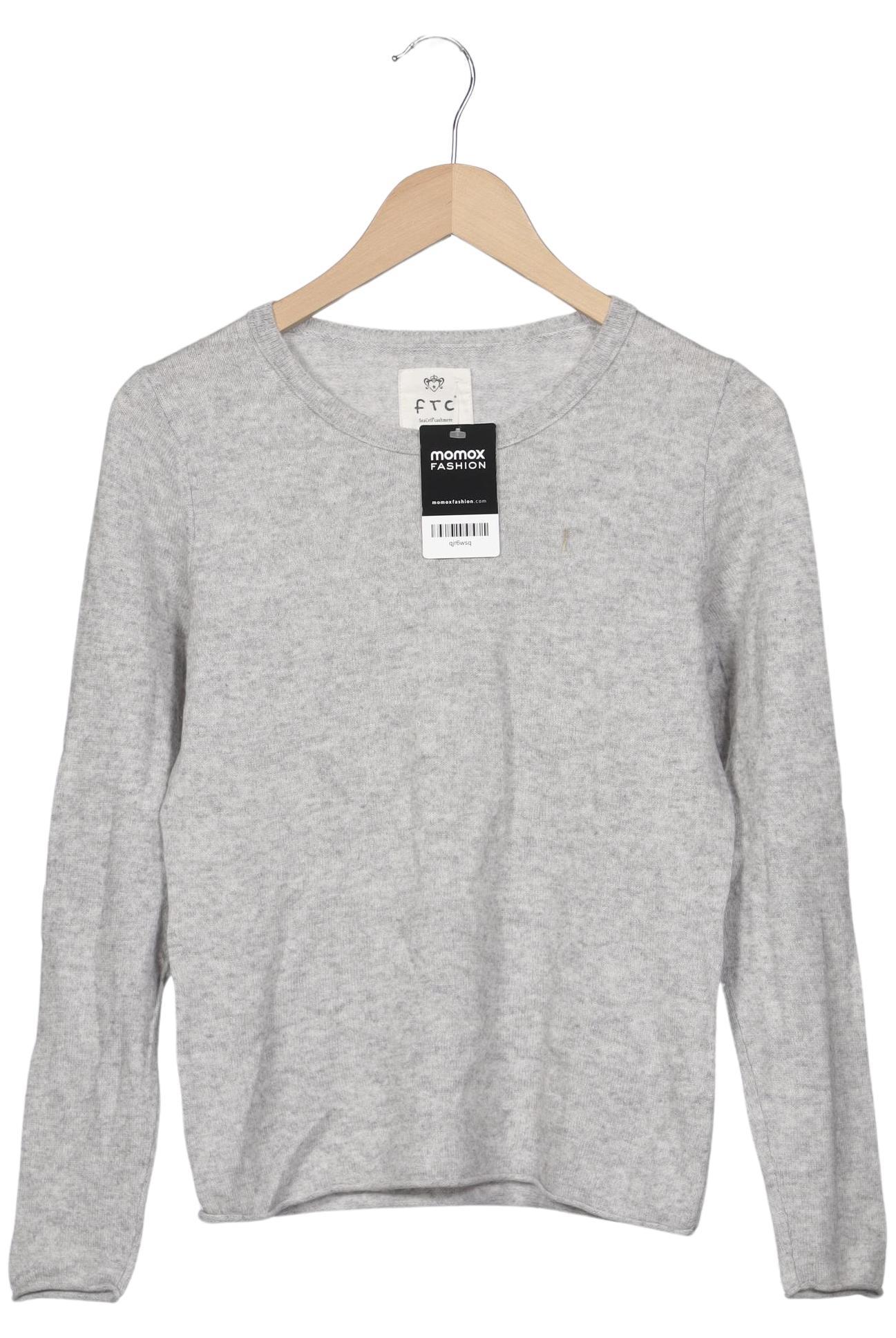 

FTC Cashmere Damen Pullover, grau, Gr. 38