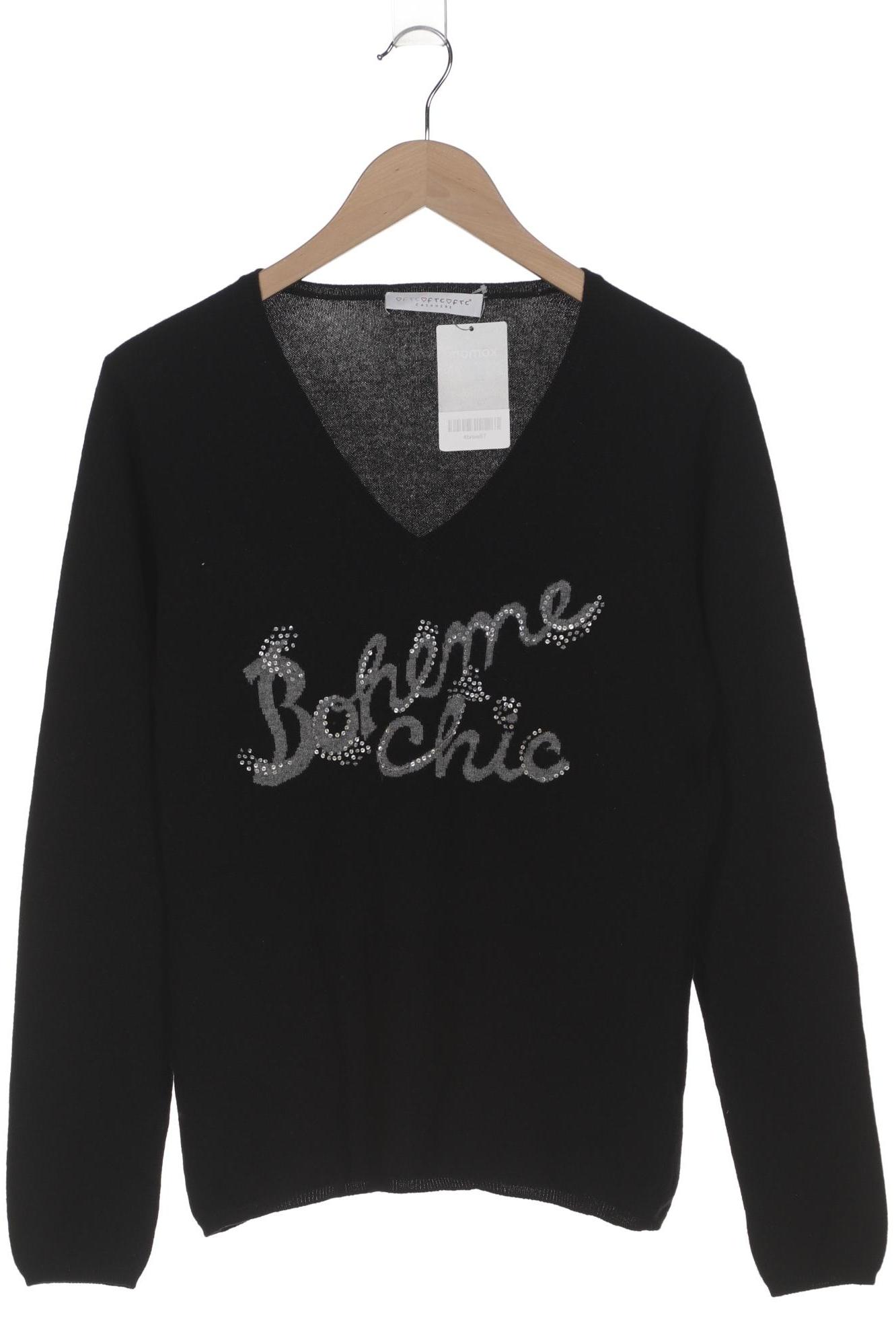 

FTC Cashmere Damen Pullover, schwarz, Gr. 44