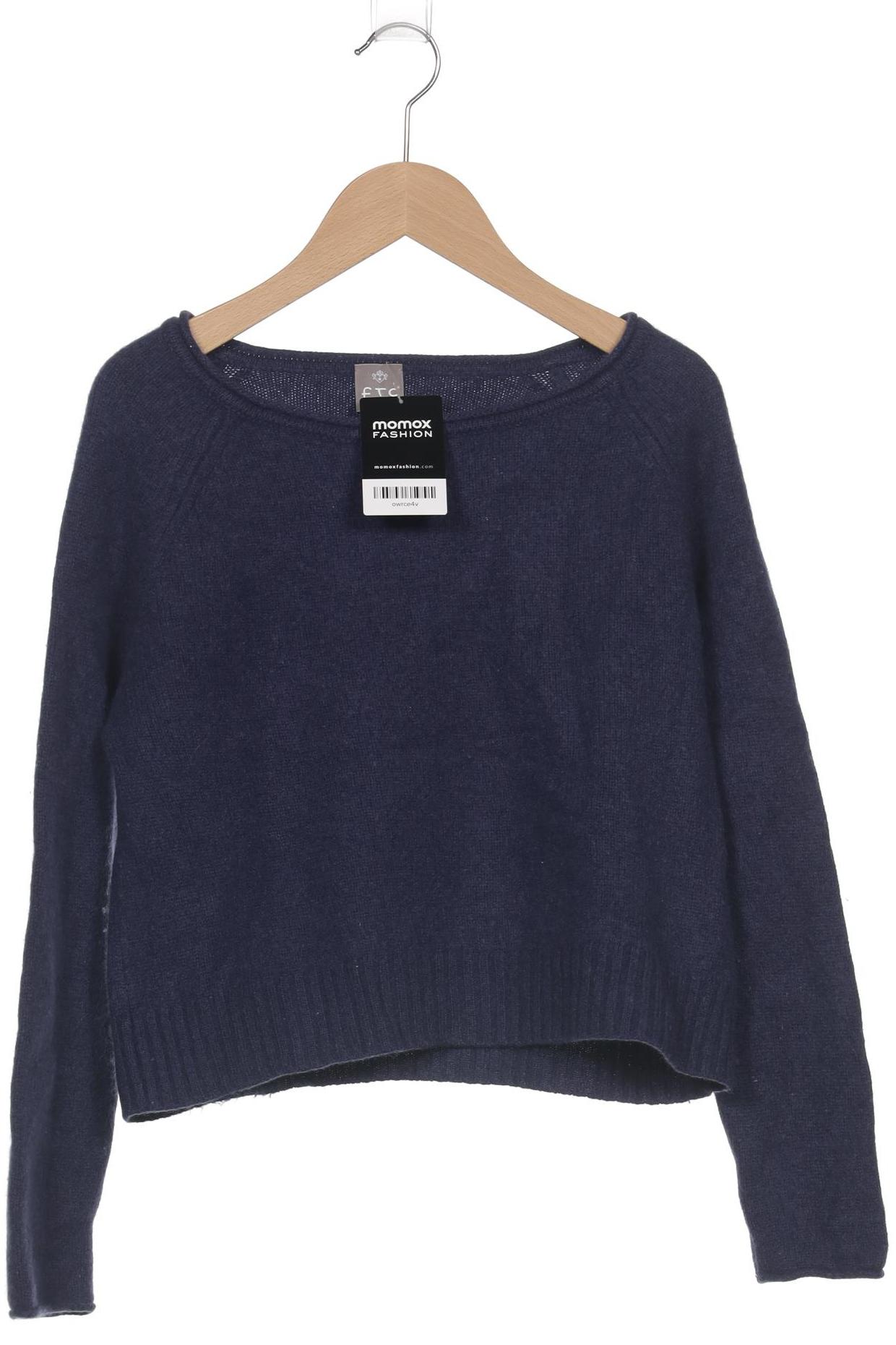 

FTC Cashmere Damen Pullover, marineblau, Gr. 36