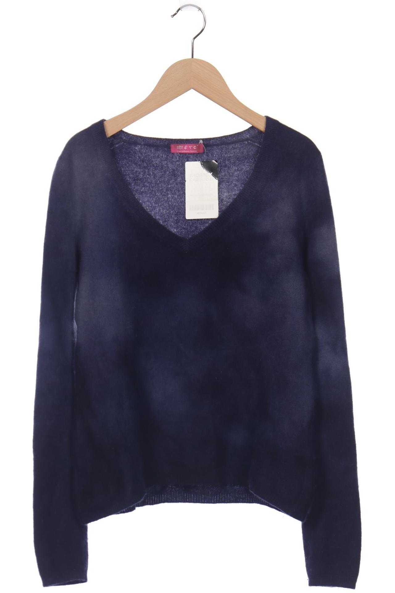 

FTC Cashmere Damen Pullover, marineblau, Gr. 36
