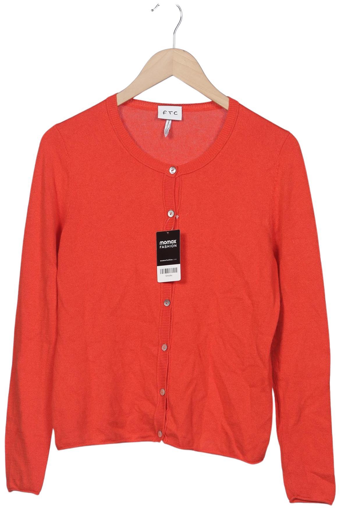 

FTC Cashmere Damen Strickjacke, rot, Gr. 44