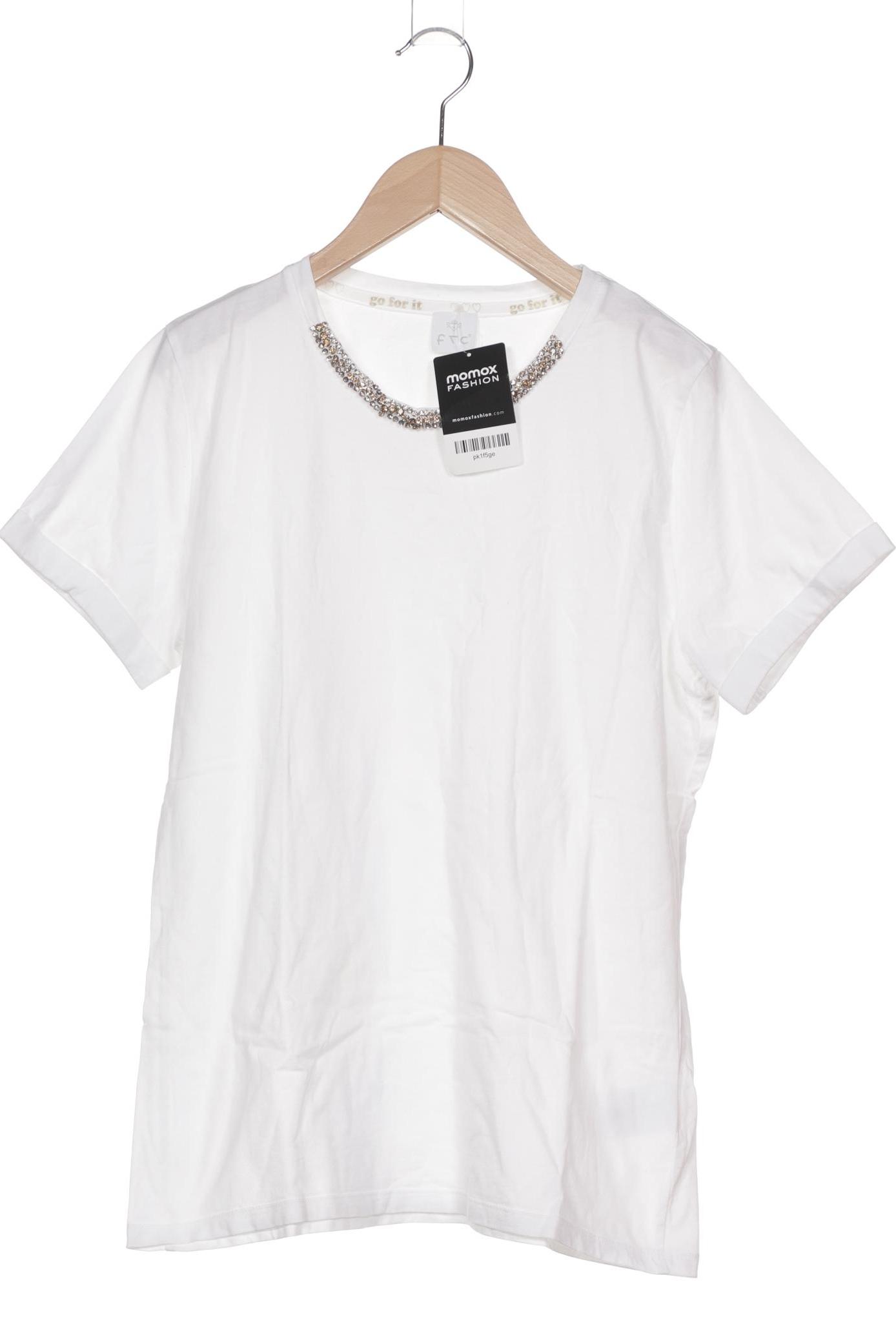 

FTC Cashmere Damen T-Shirt, weiß, Gr. 42