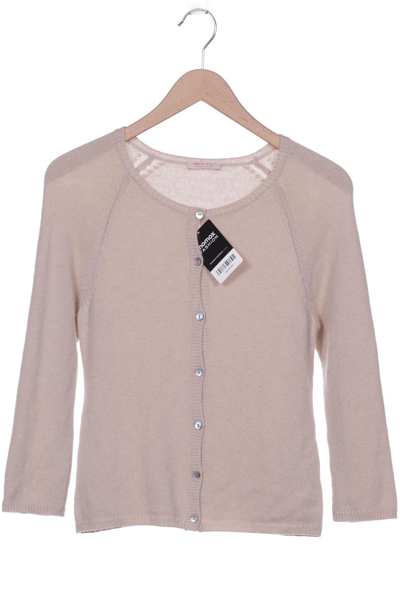 

FTC Cashmere Damen Strickjacke, beige, Gr. 38
