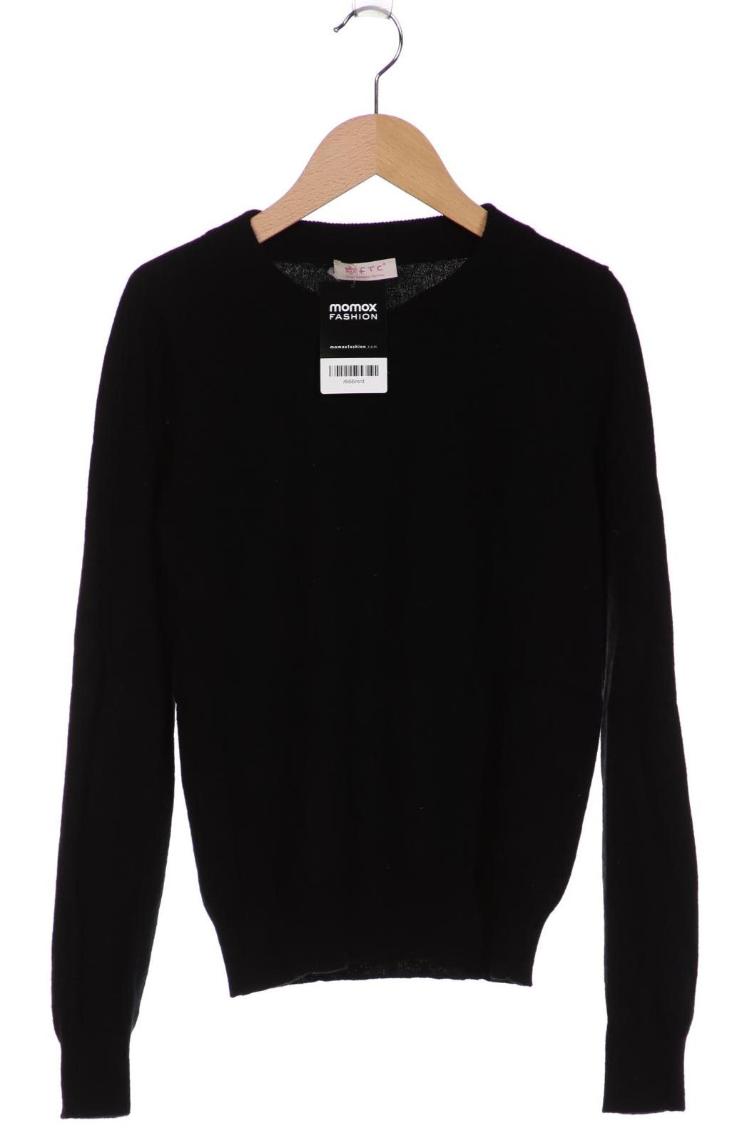 

FTC Cashmere Damen Pullover, schwarz, Gr. 36