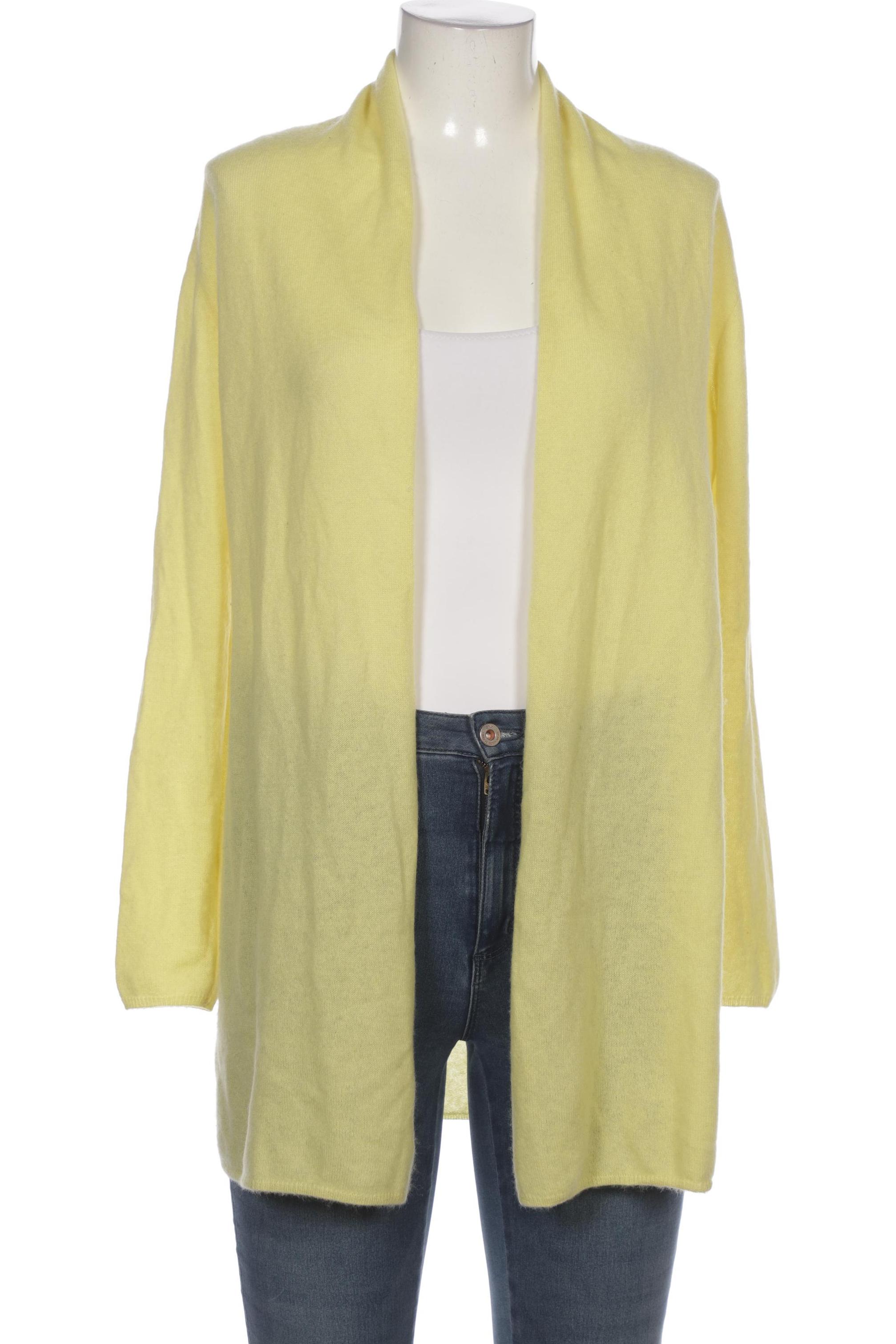 

FTC Cashmere Damen Strickjacke, gelb