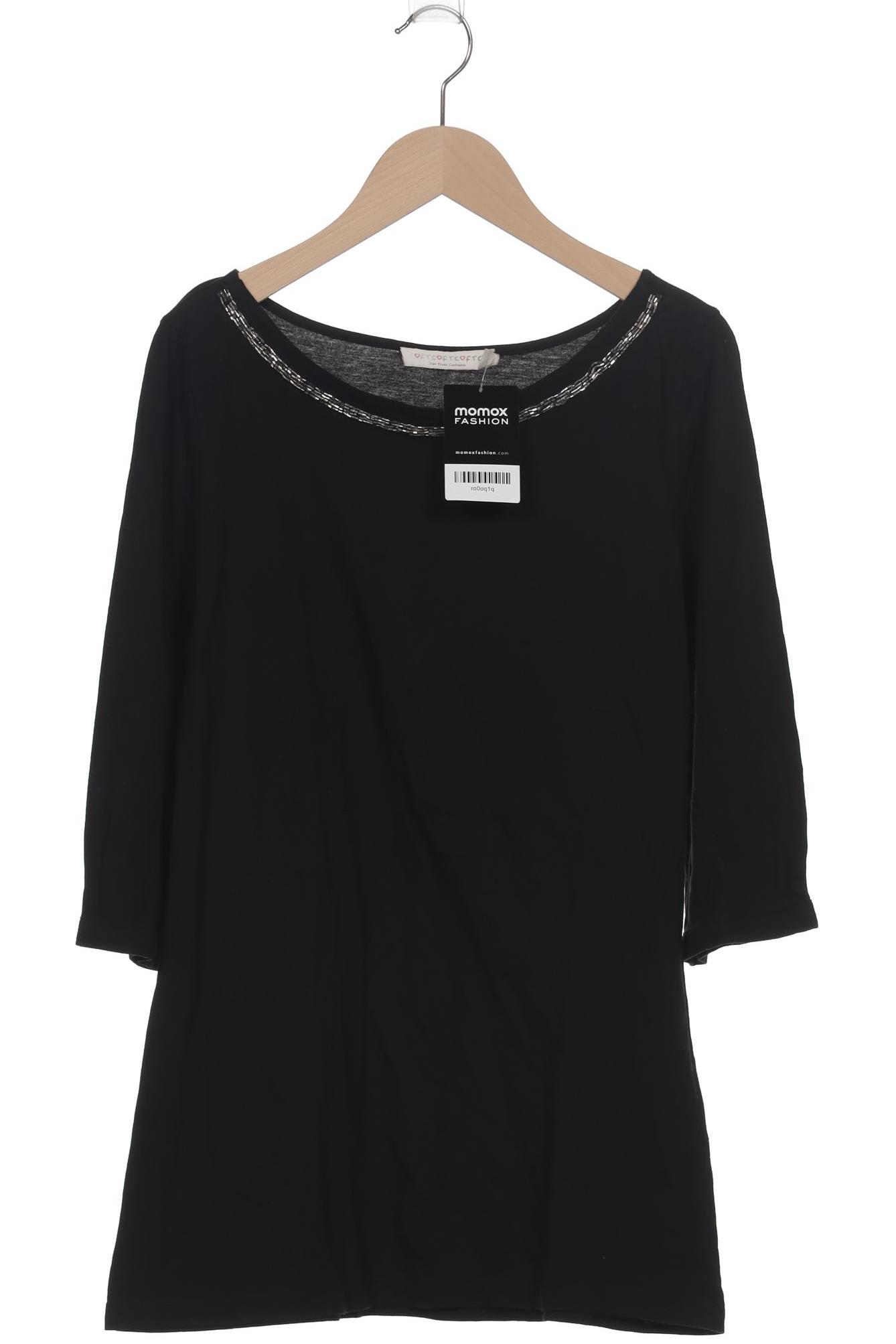 

FTC Cashmere Damen T-Shirt, schwarz, Gr. 44