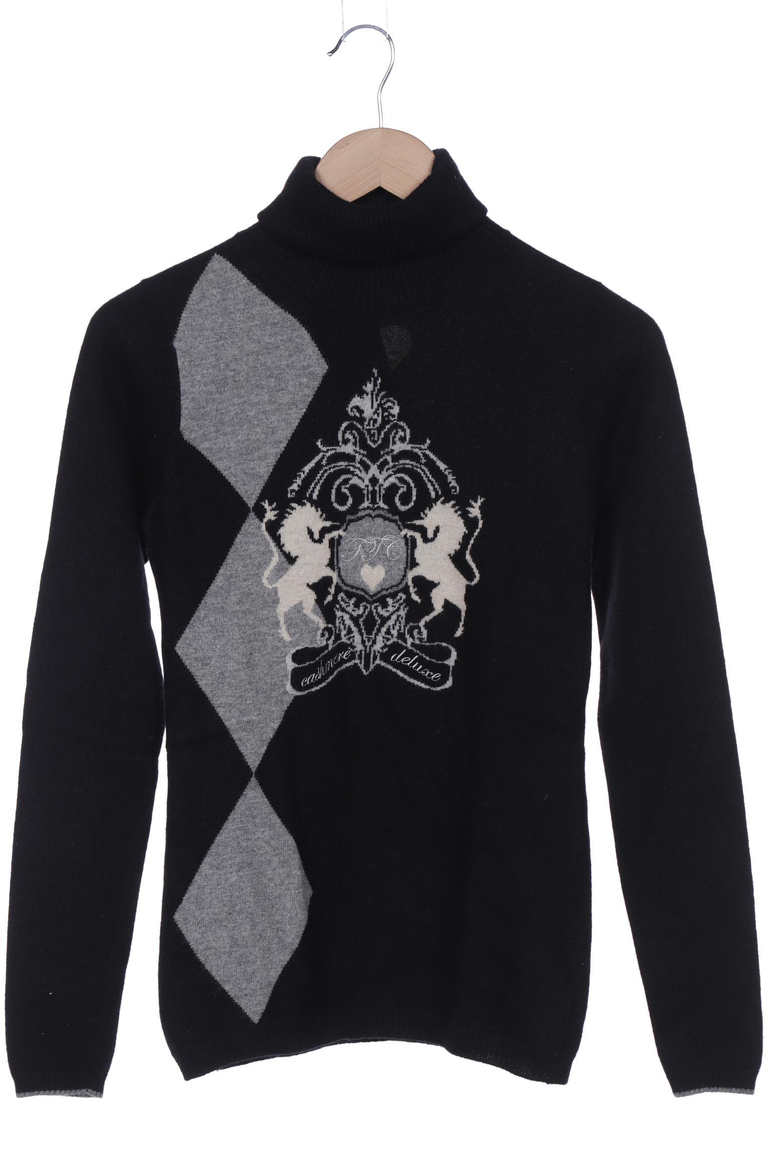 

FTC Cashmere Damen Pullover, schwarz, Gr. 36