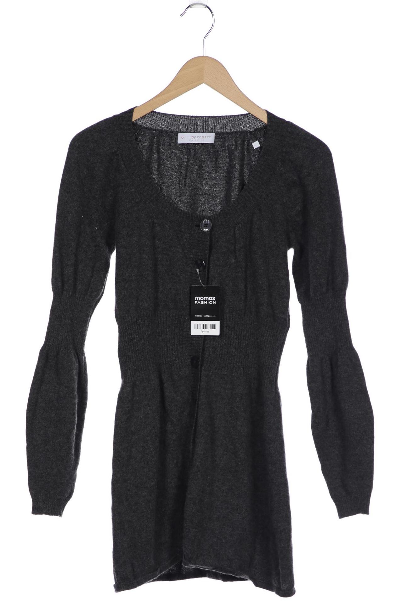 

FTC Cashmere Damen Strickjacke, grau, Gr. 38