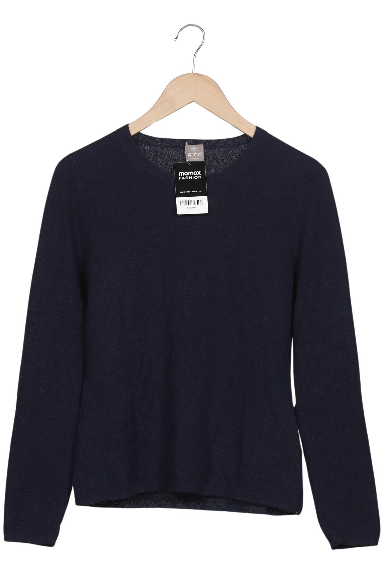 

FTC Cashmere Damen Pullover, marineblau, Gr. 42