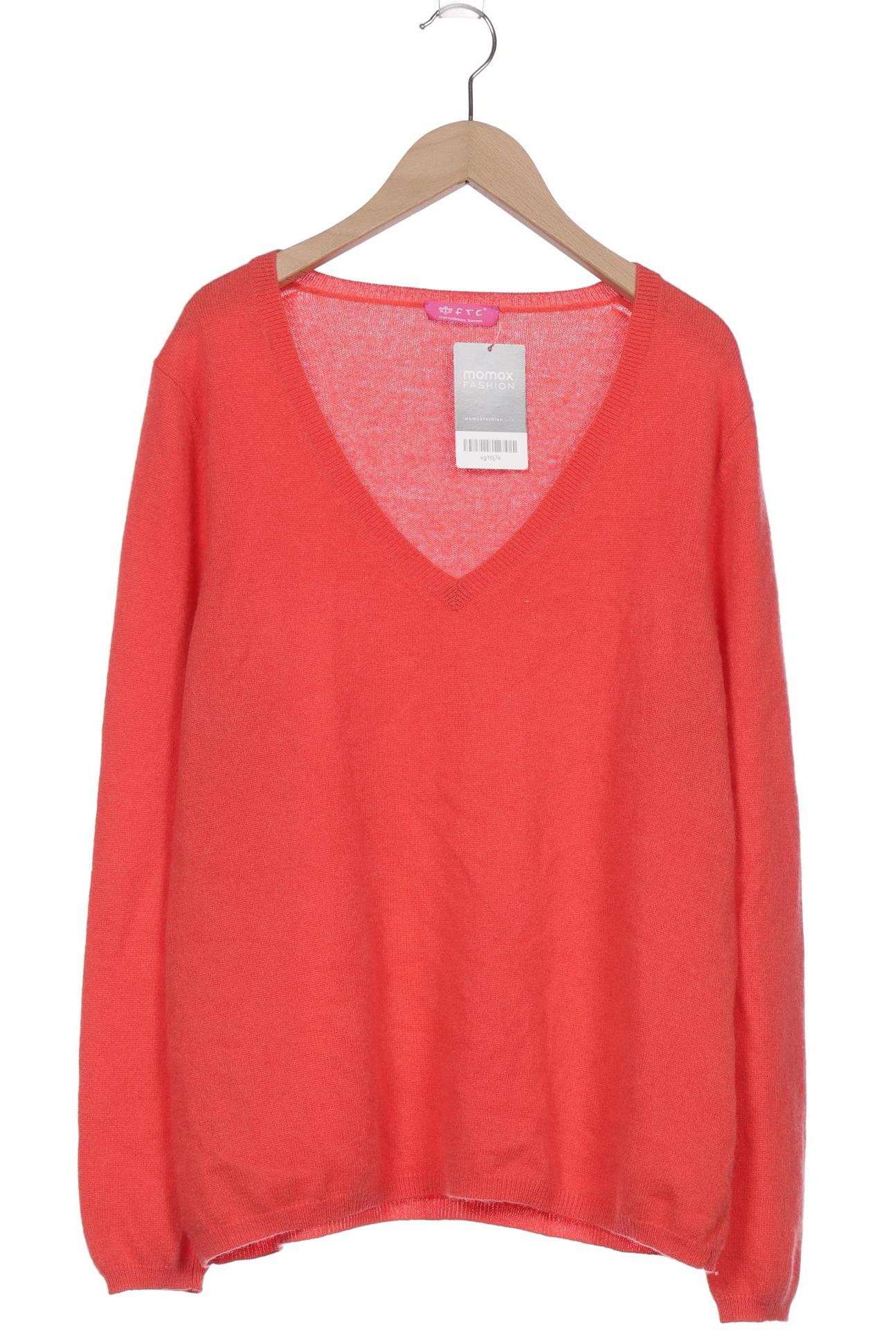 

FTC Cashmere Damen Pullover, rot, Gr. 46