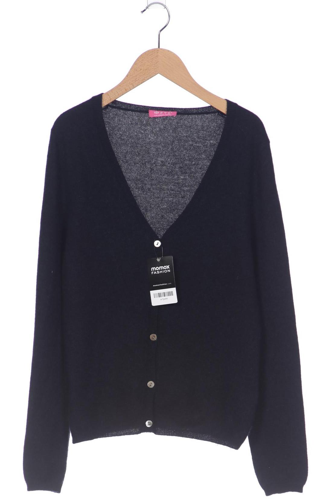 

FTC Cashmere Damen Strickjacke, marineblau, Gr. 38