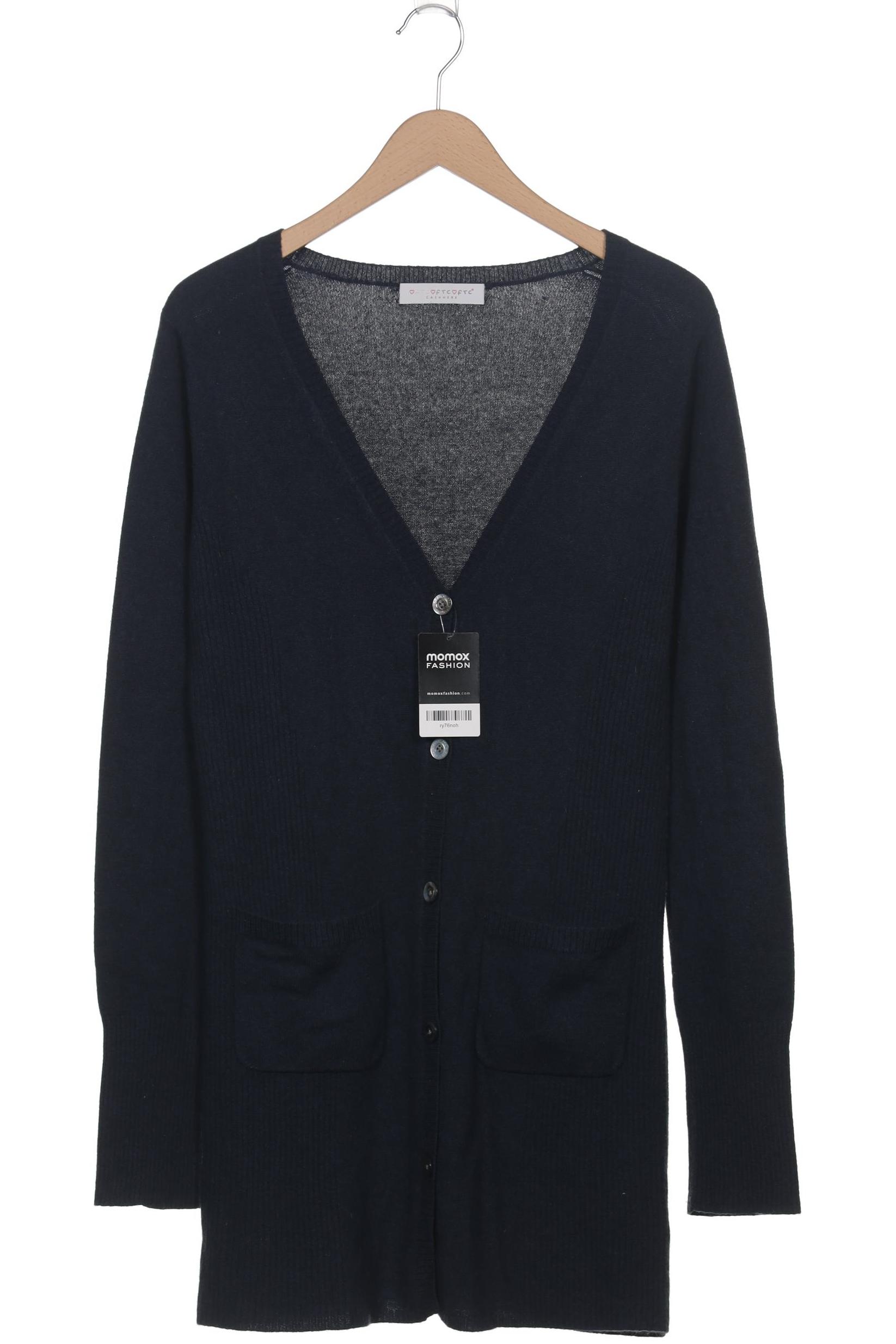 

FTC Cashmere Damen Strickjacke, marineblau, Gr. 42