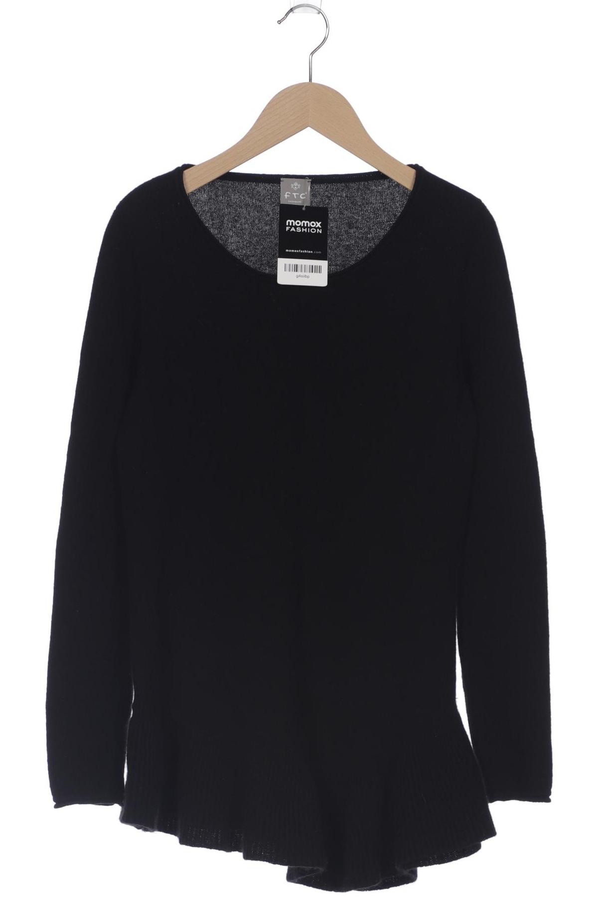 

FTC Cashmere Damen Pullover, schwarz, Gr. 36
