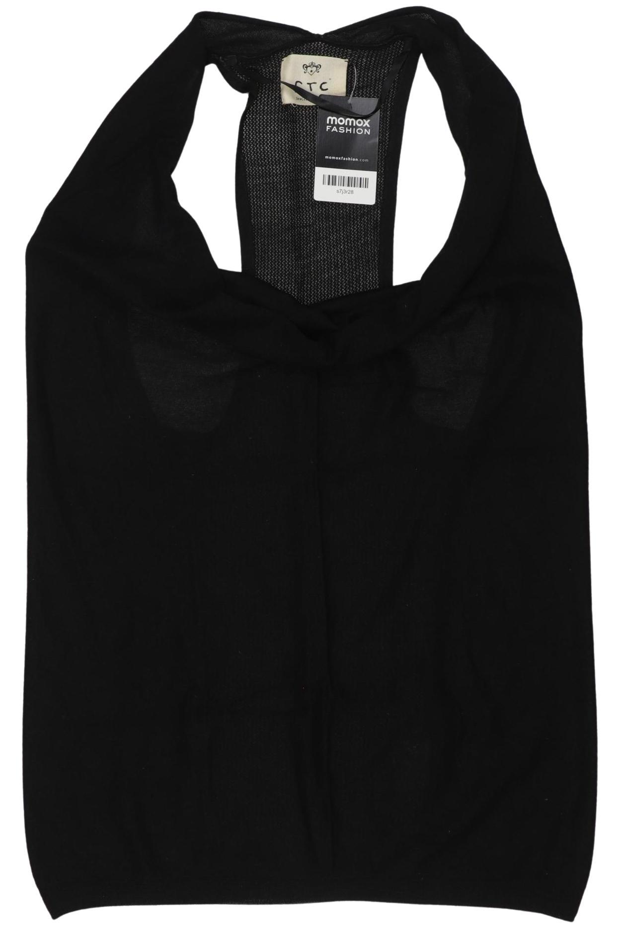 

FTC Cashmere Damen Top, schwarz, Gr. 36