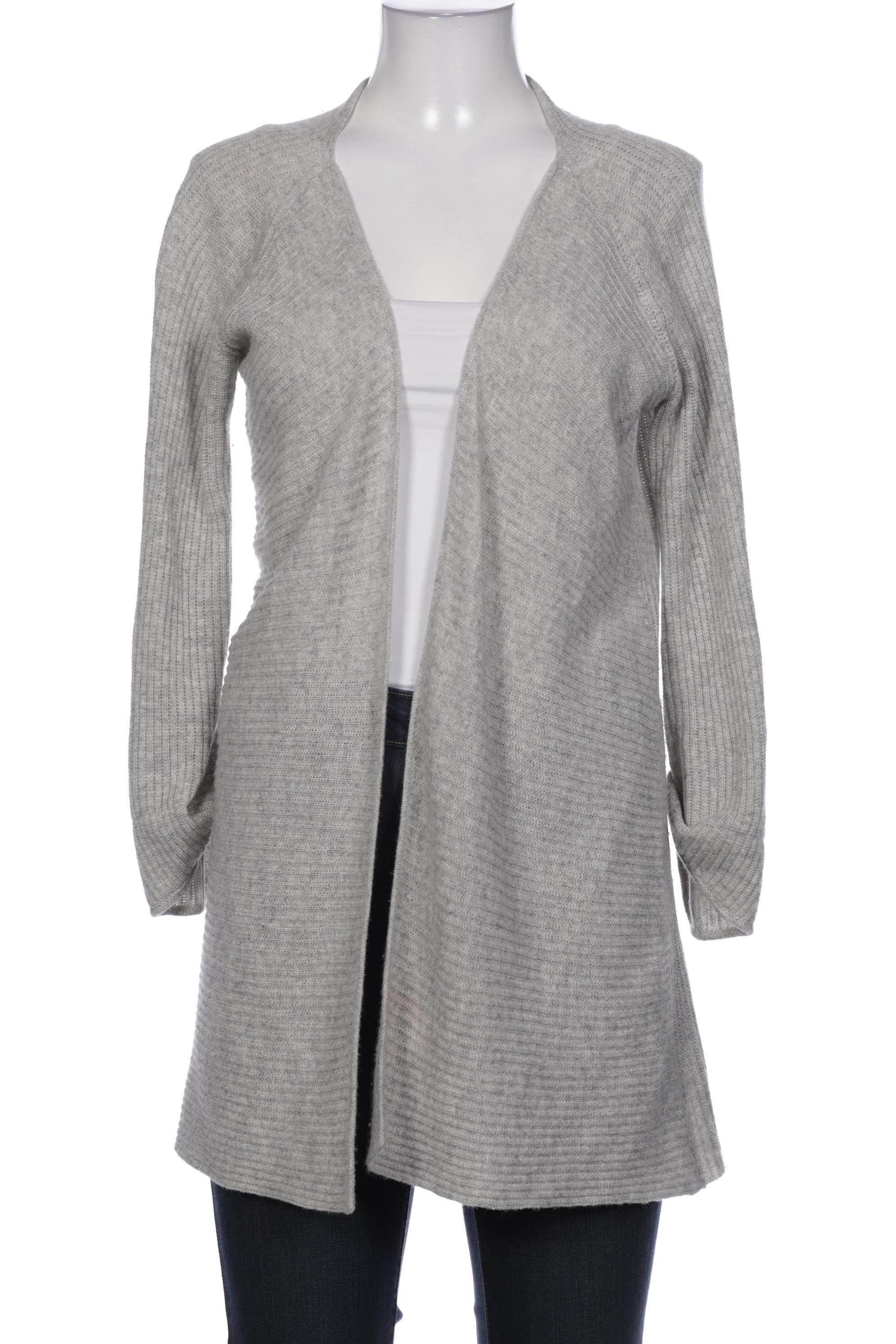 

FTC Cashmere Damen Strickjacke, grau, Gr. 36